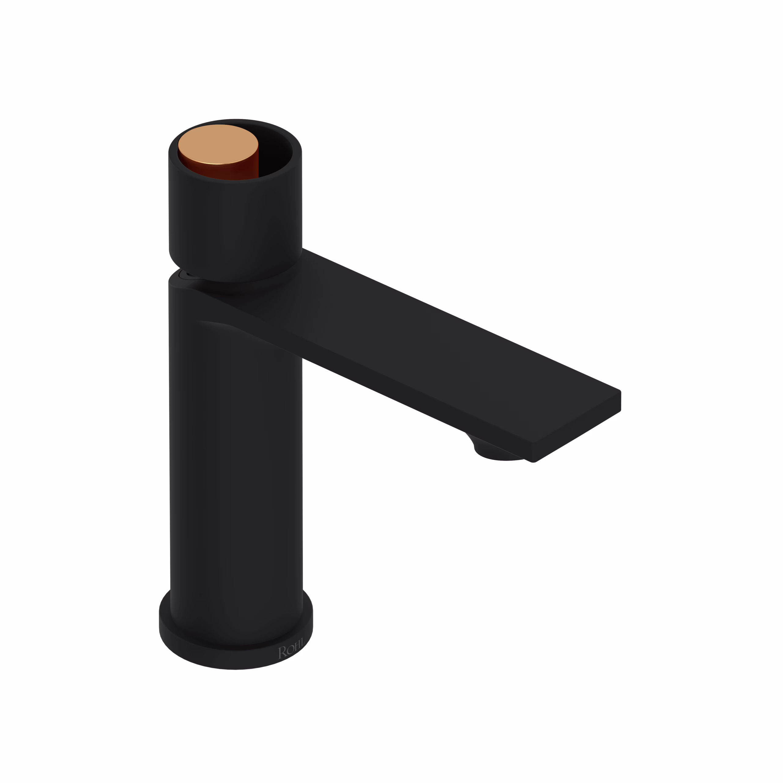 ROHL | Matte Black/Satin Gold Eclissi™ Single Handle Lavatory Faucet