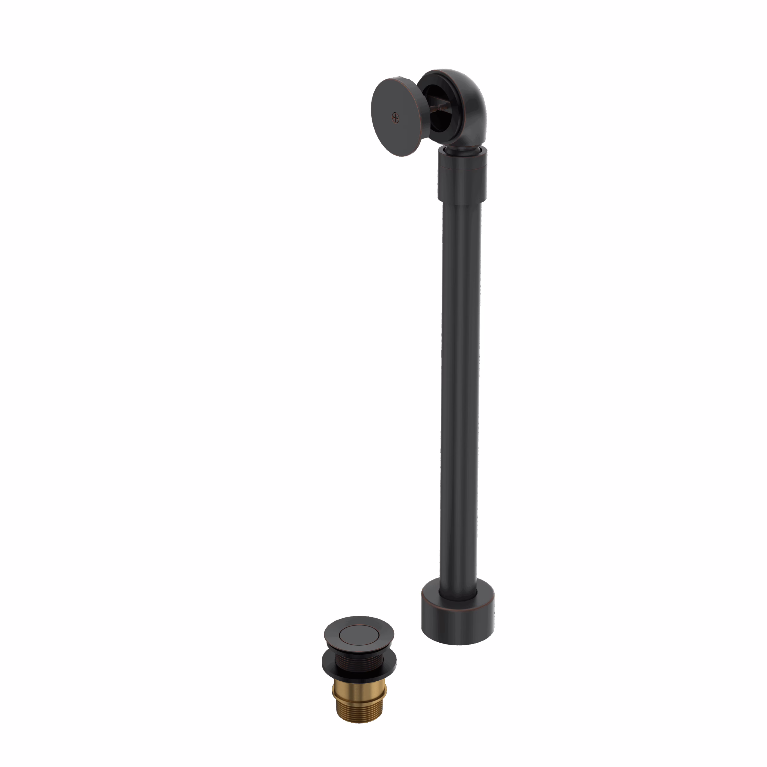 Victoria + Albert | Oil Rubbed Bronze Freestanding Victoria + Albert® Bathtub Drain For Sub-Floor Installation Box