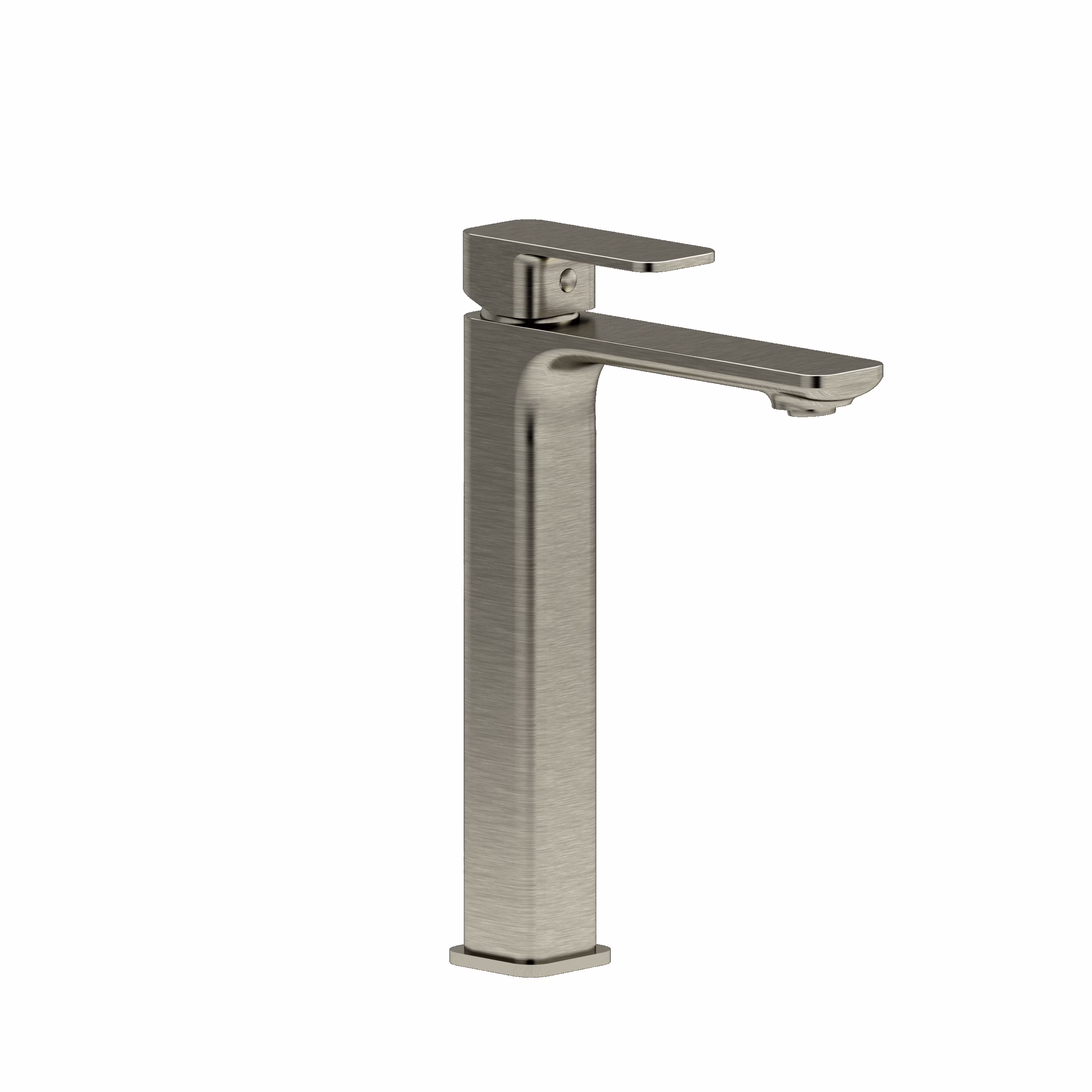 RIOBEL | Brushed Nickel Equinox™ Single Handle Tall Lavatory Faucet