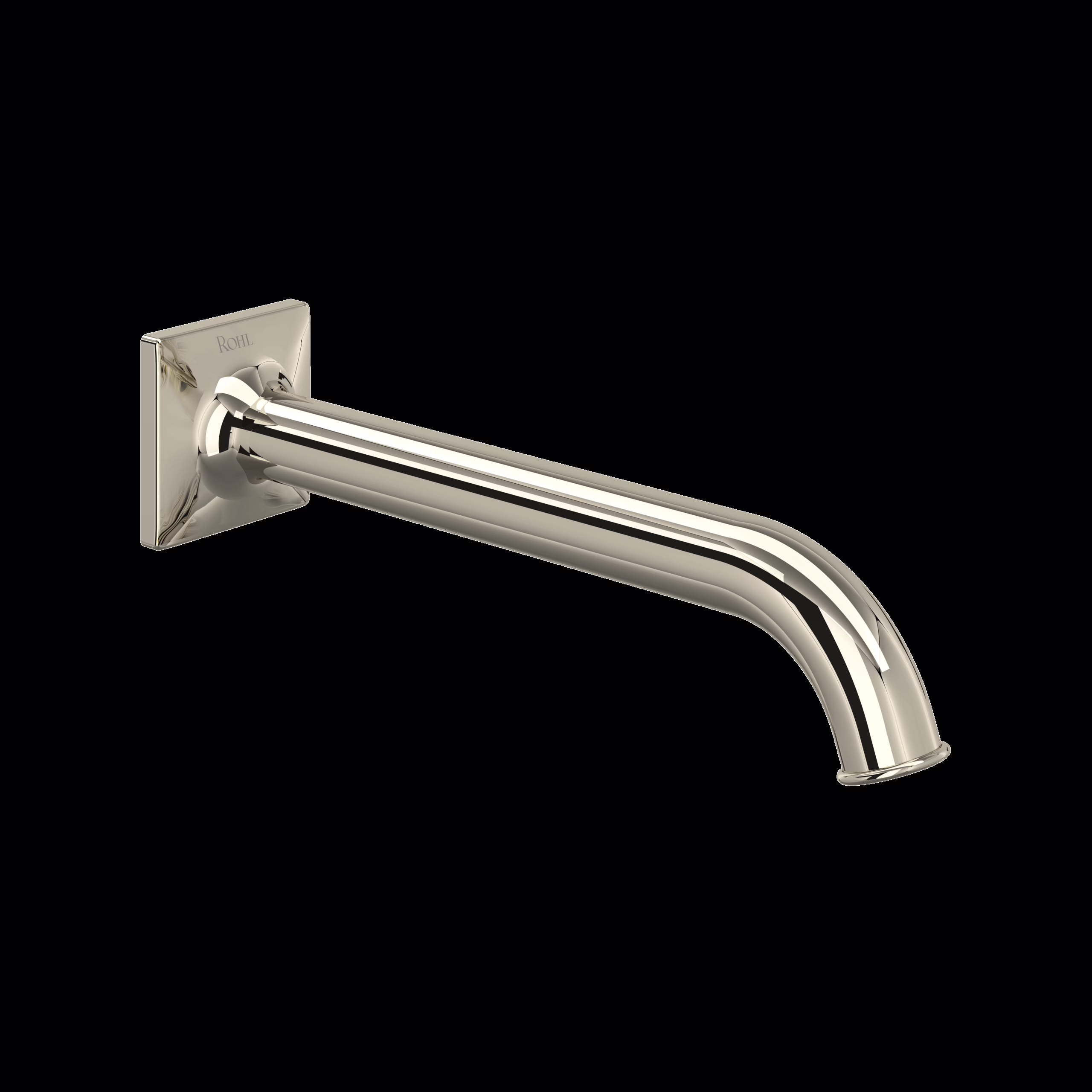 ROHL | Polished Nickel Apothecary™ Wall Mount Tub Spout