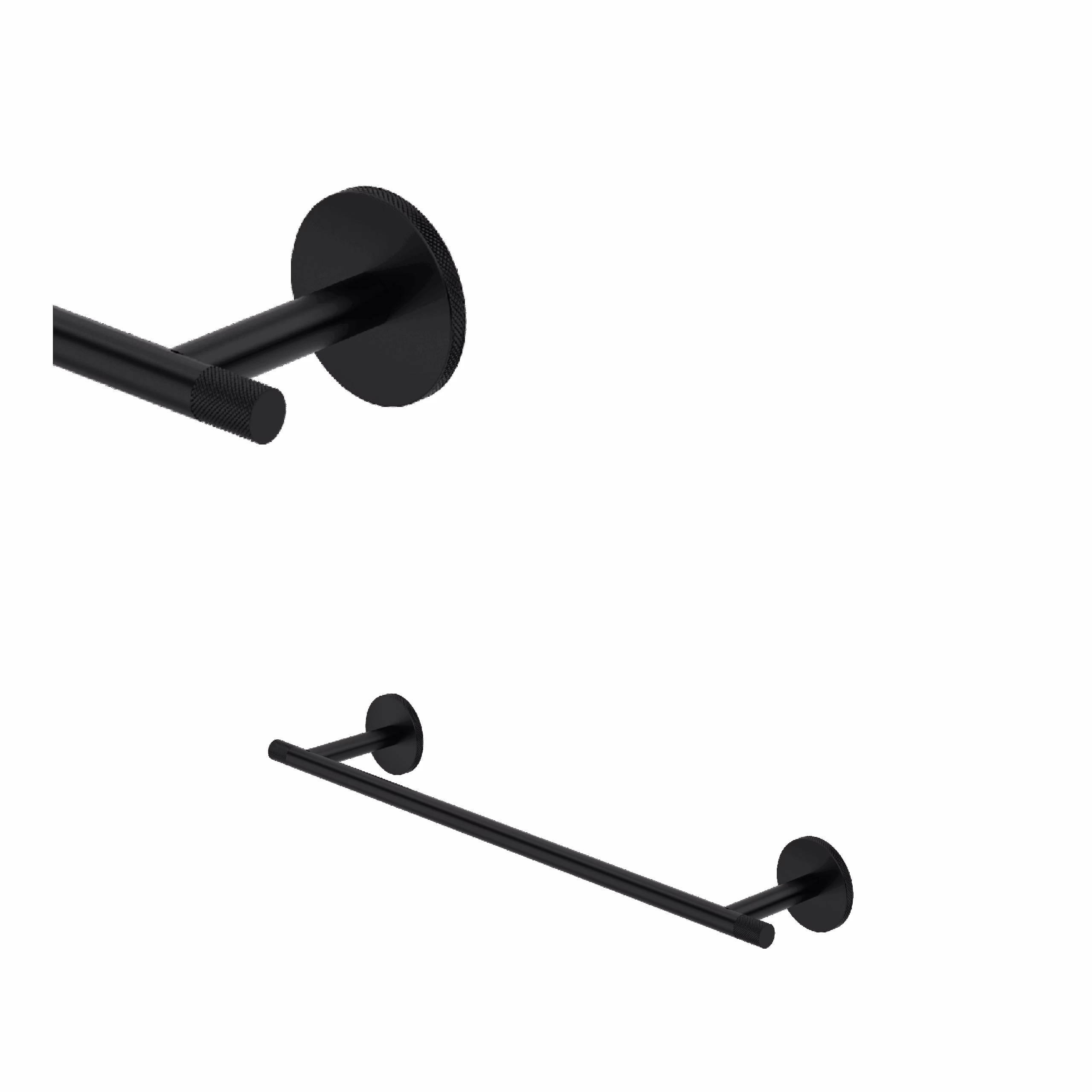 ROHL | Matte Black Amahle™ 18" Towel Bar