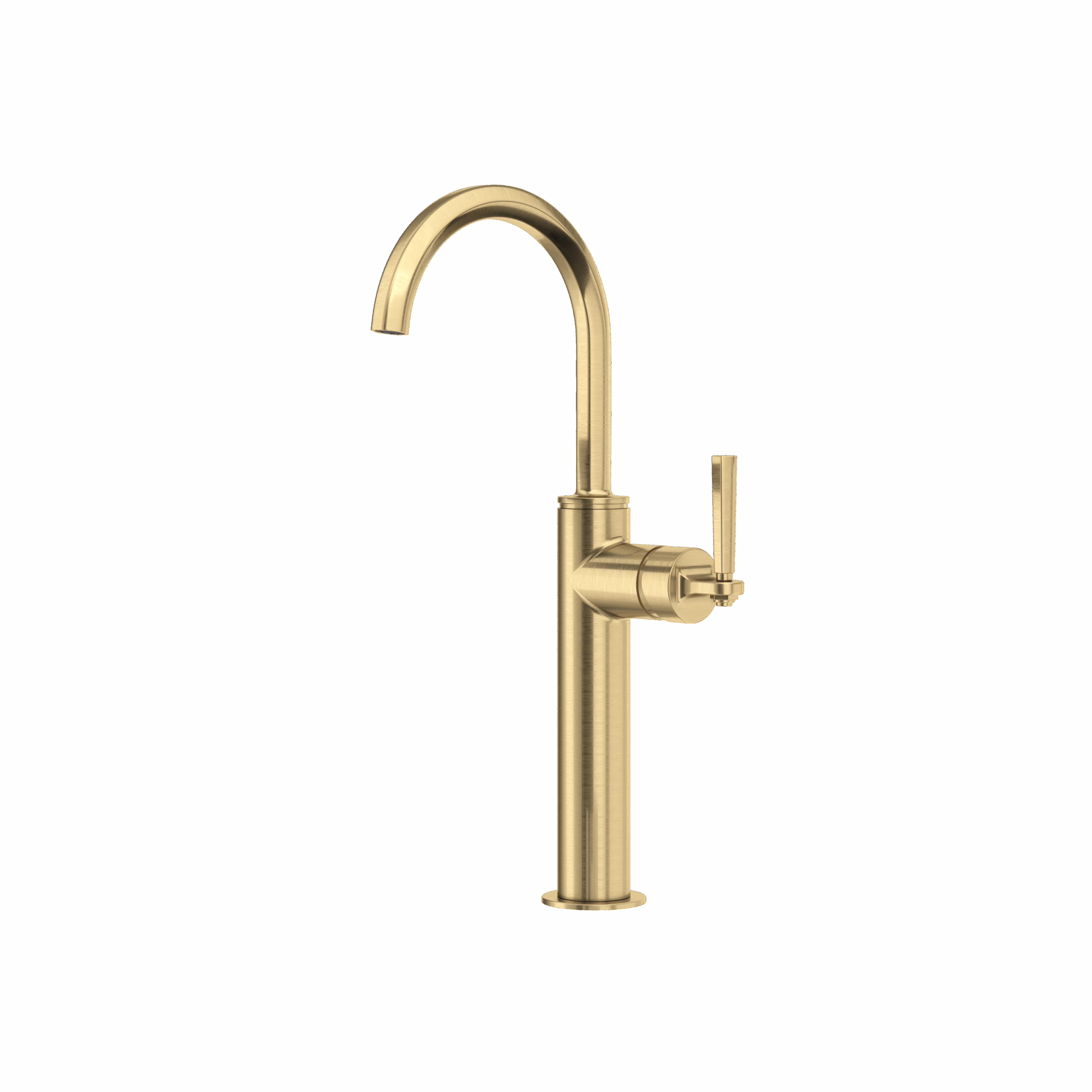 ROHL | Antique Gold Modelle™ Single Handle Tall Lavatory Faucet