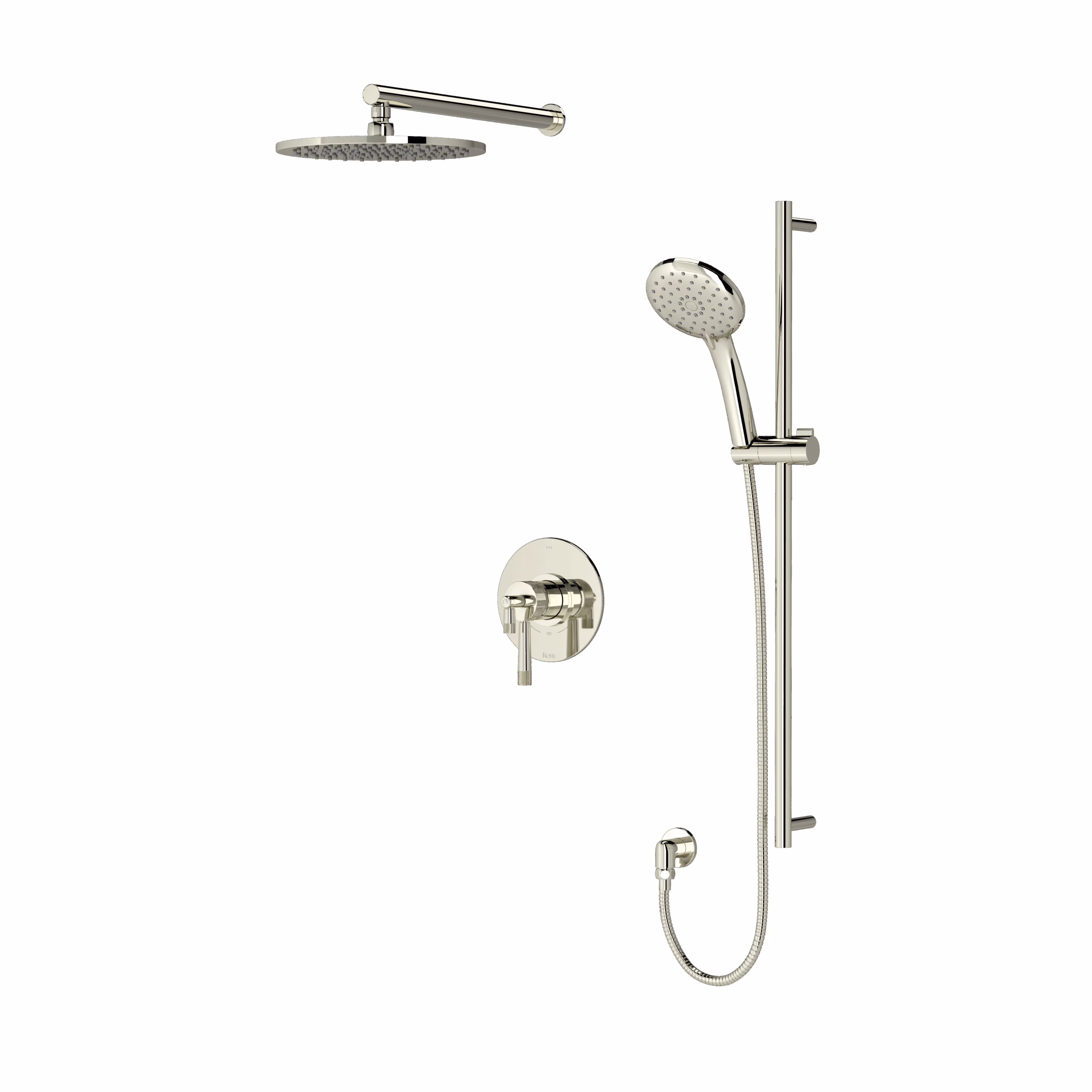ROHL | Polished Nickel Shower Kit 323 Trim