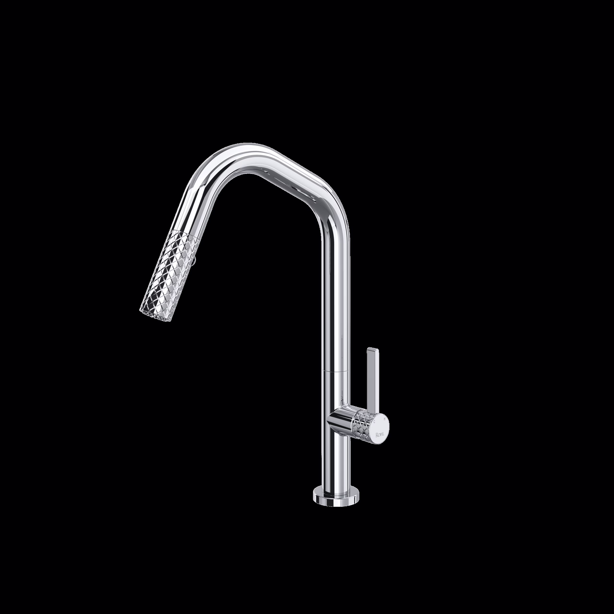 ROHL | Polished Chrome Tenerife™ Pull-Down Kitchen Faucet With U-Spout