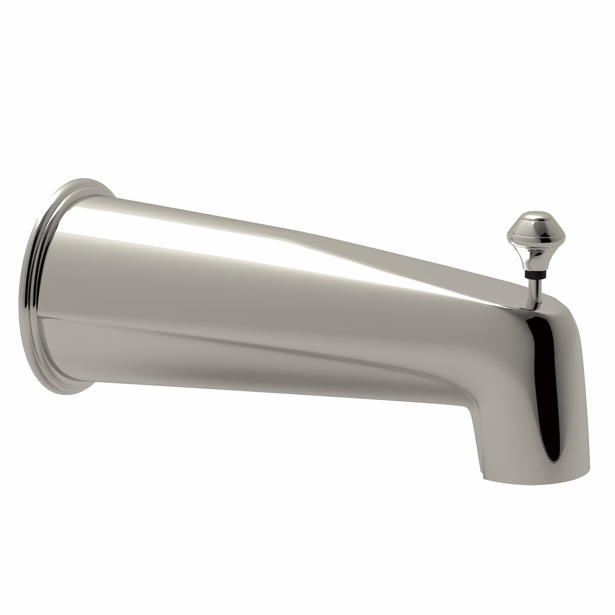ROHL | Polished Nickel Wall Mount Tub Spout With Diverter