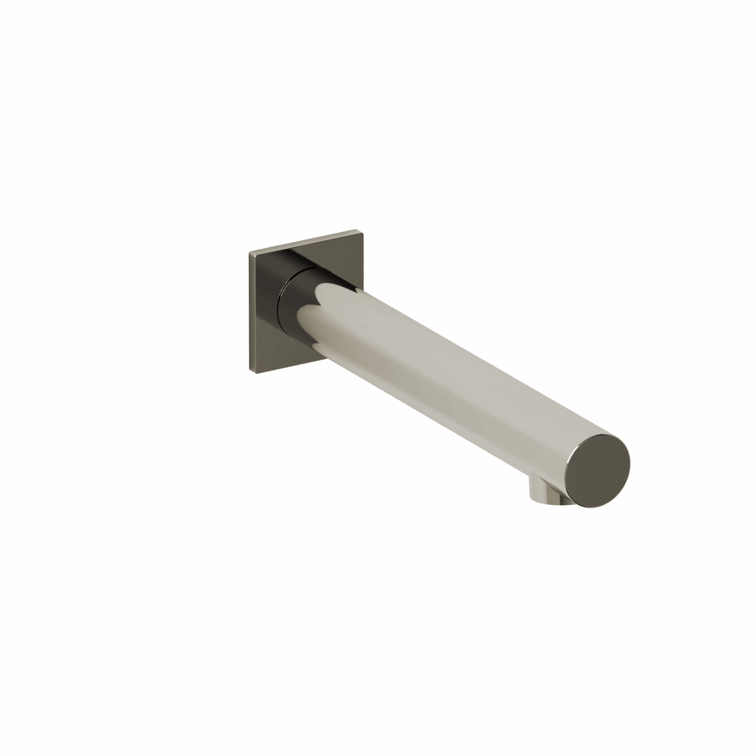 RIOBEL | Polished Nickel Wall Mount Tub Spout