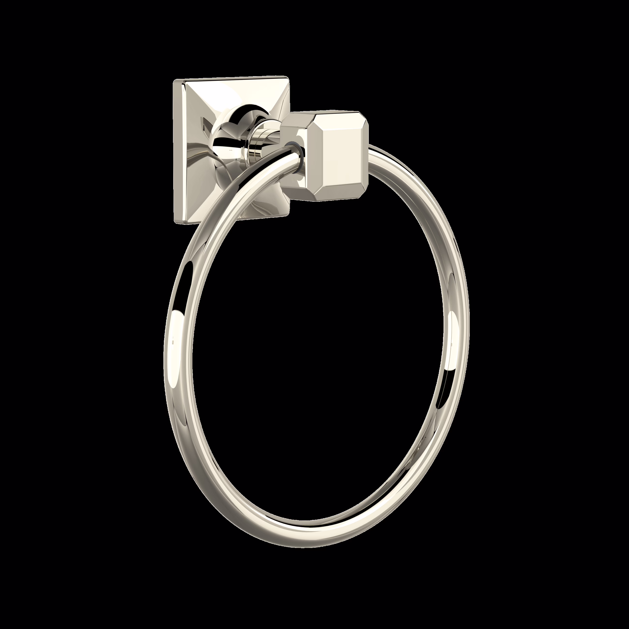 ROHL | Polished Nickel Apothecary™ Towel Ring