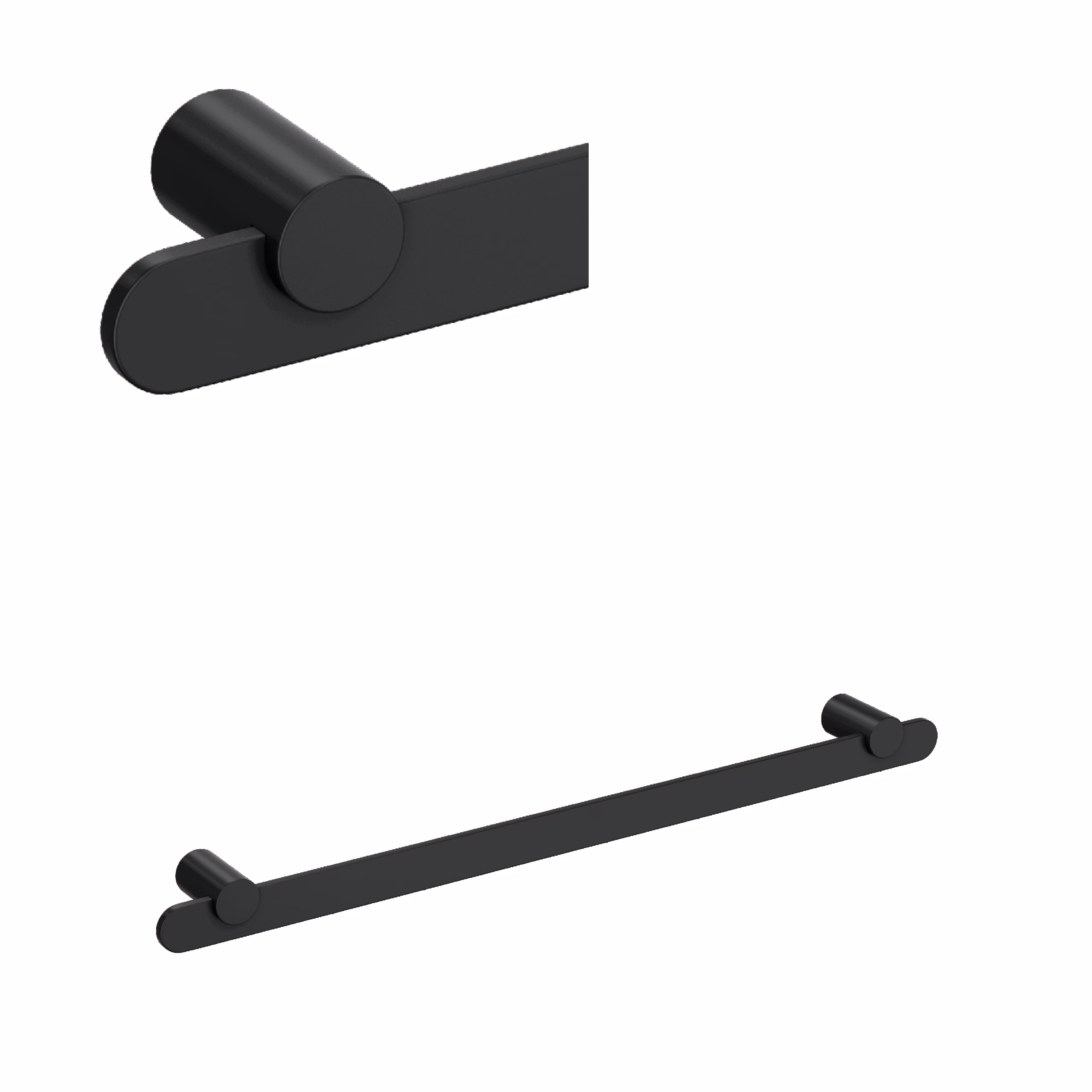 ROHL | Matte Black Eclissi™ 24" Towel Bar
