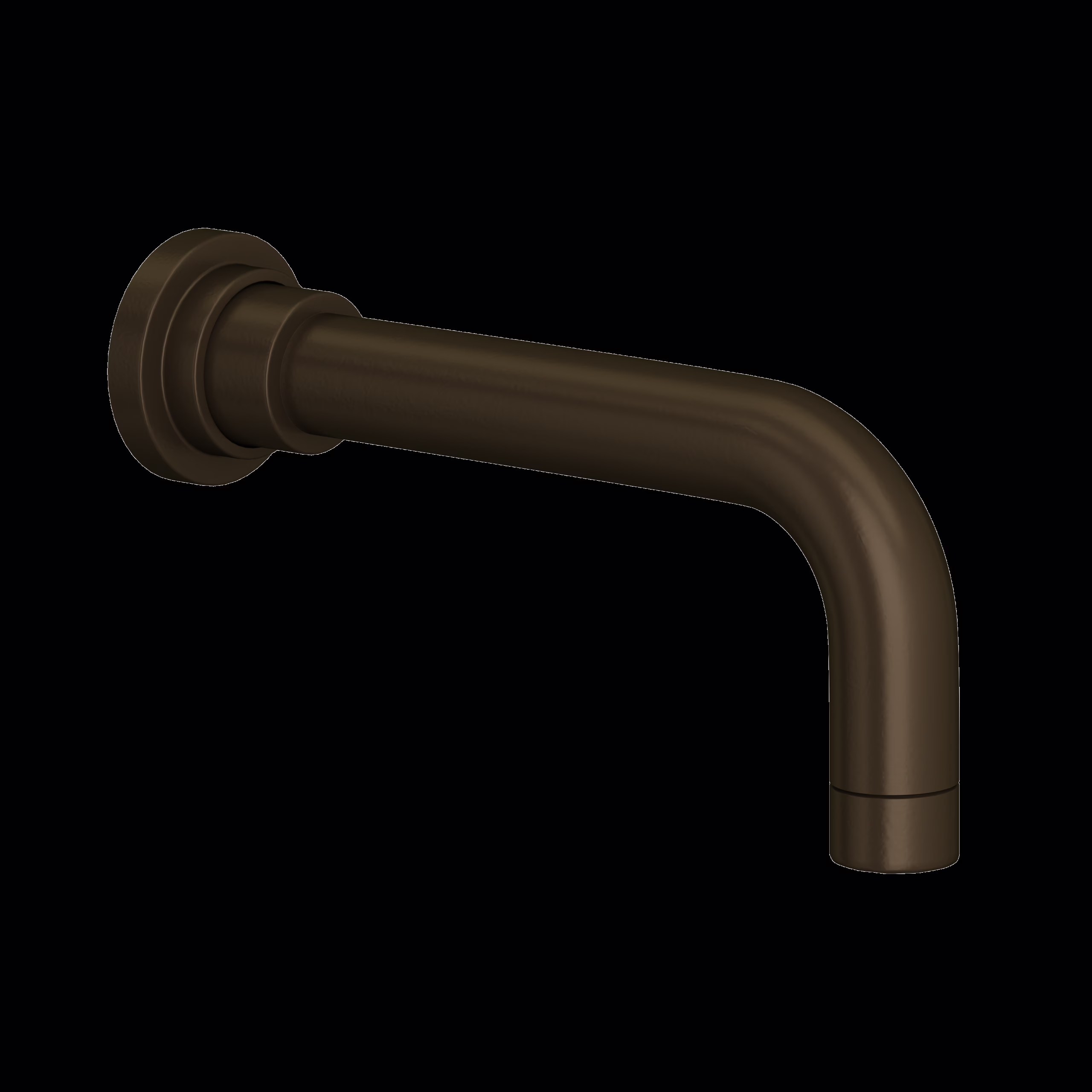 ROHL | Tuscan Brass Lombardia® Wall Mount Tub Spout