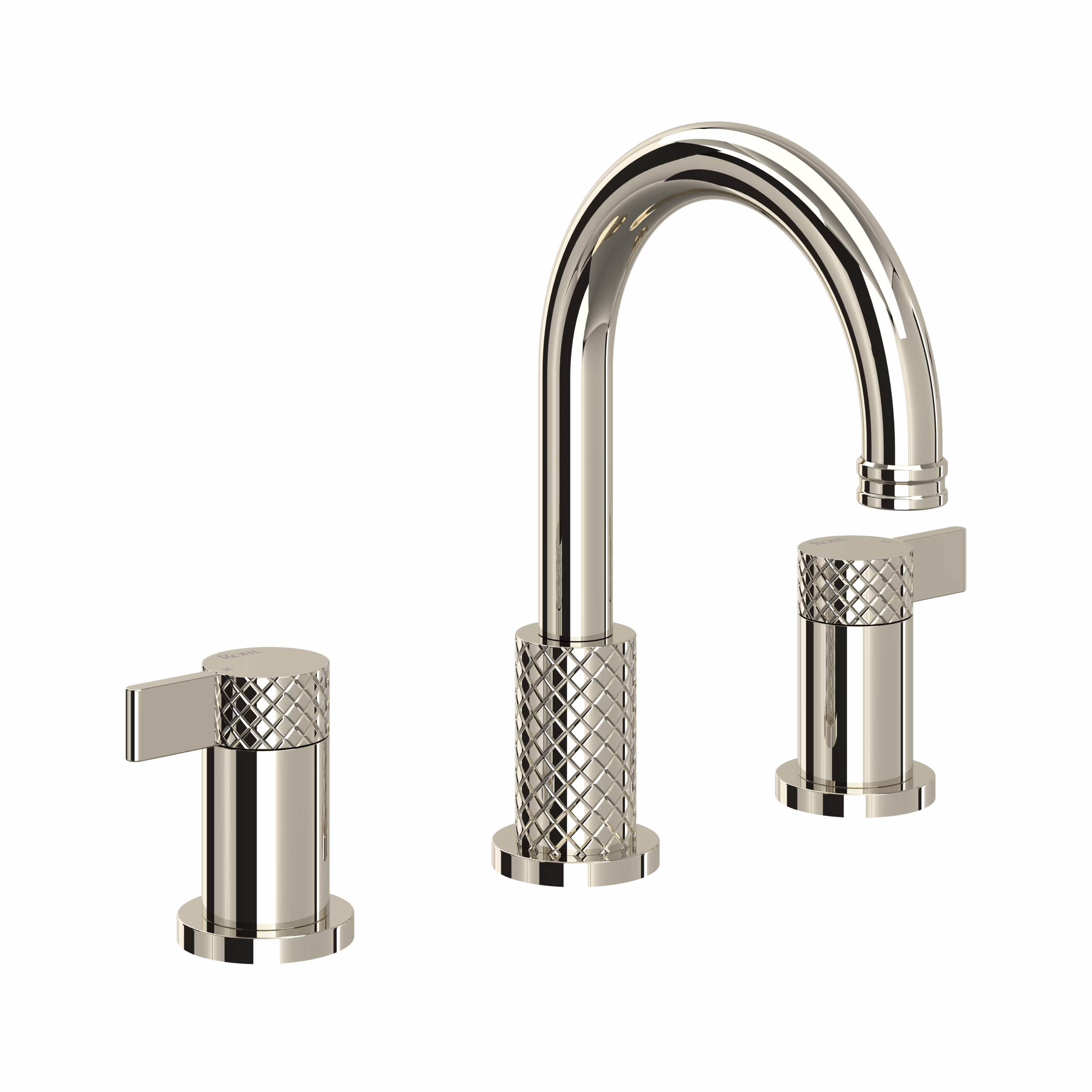 ROHL | Polished Nickel Tenerife™ Widespread Lavatory Faucet With C-Spout