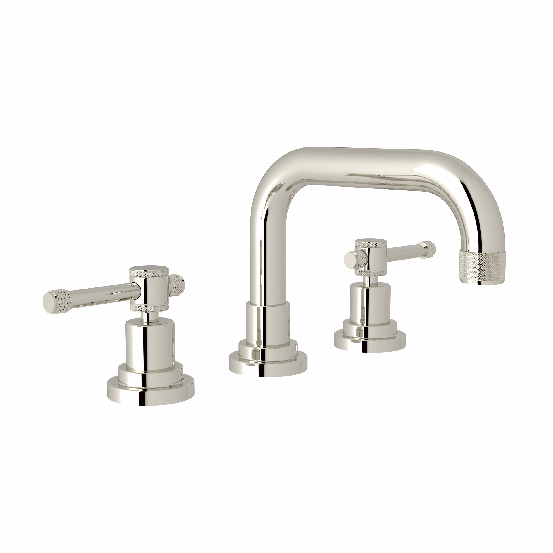 ROHL | Polished Nickel Campo™ Widespread Lavatory Faucet With U-Spout