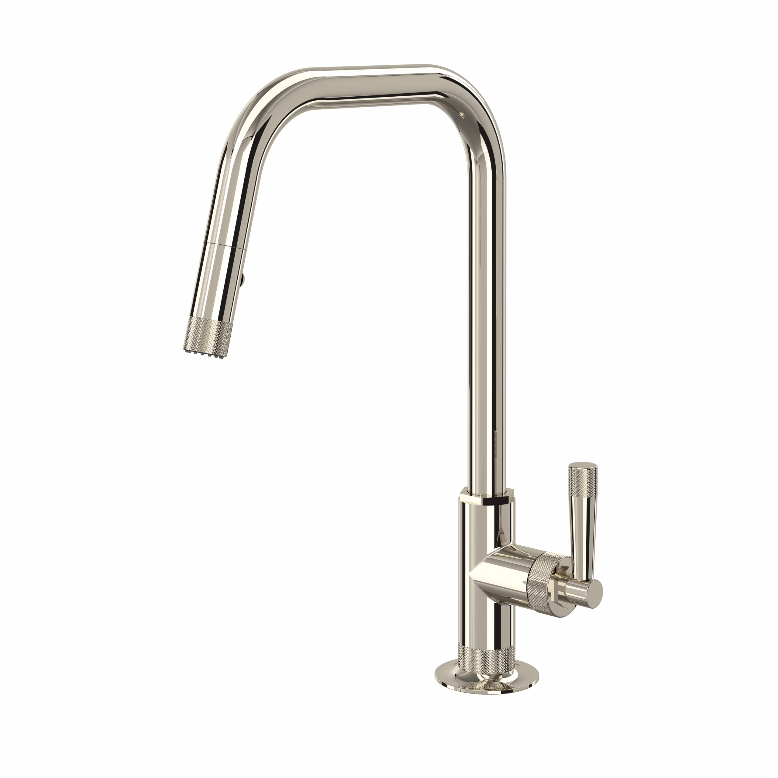 ROHL | Polished Nickel Graceline® Pull-Down Kitchen Faucet With U-Spout