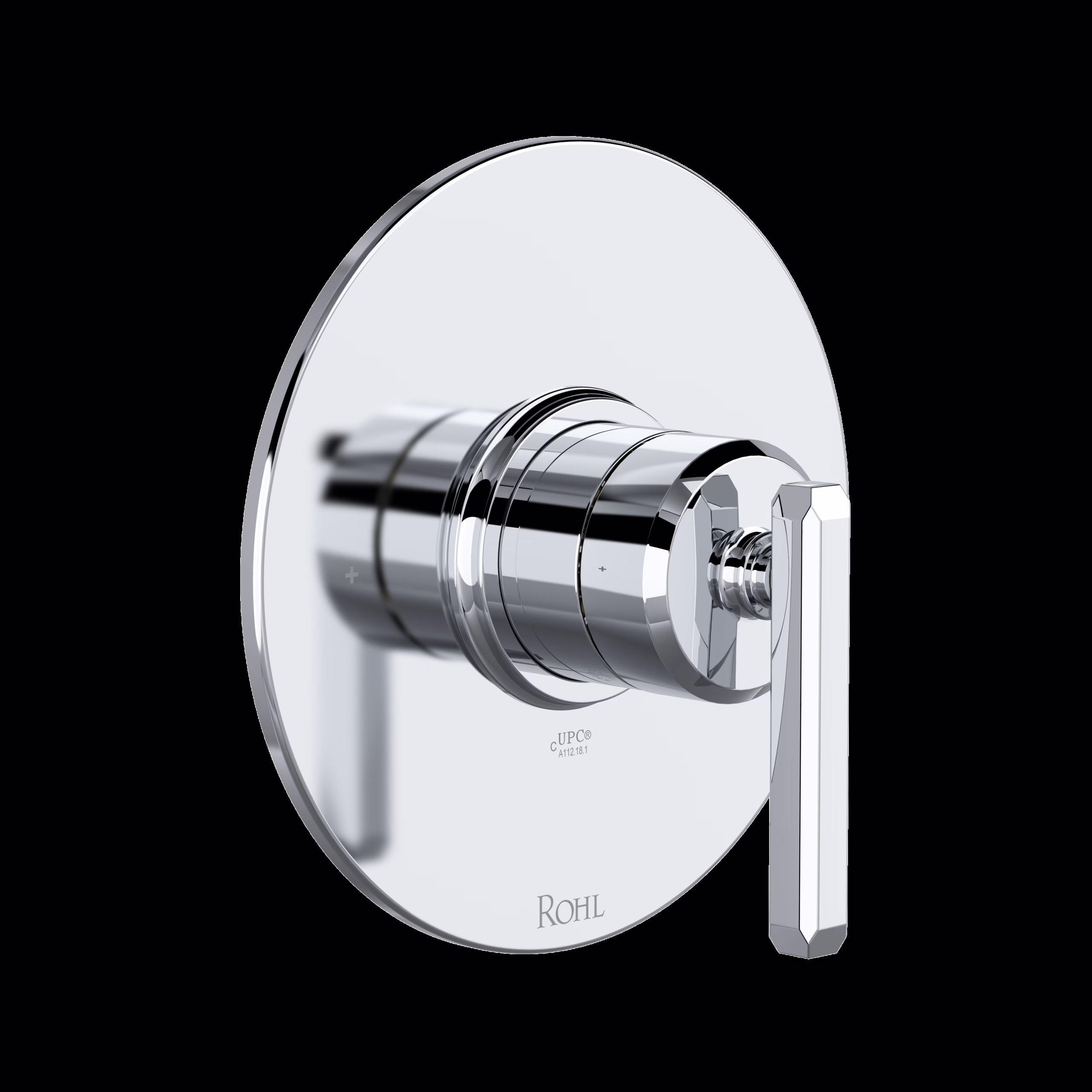 ROHL | Polished Chrome Apothecary™ 1/2" Pressure Balance Trim
