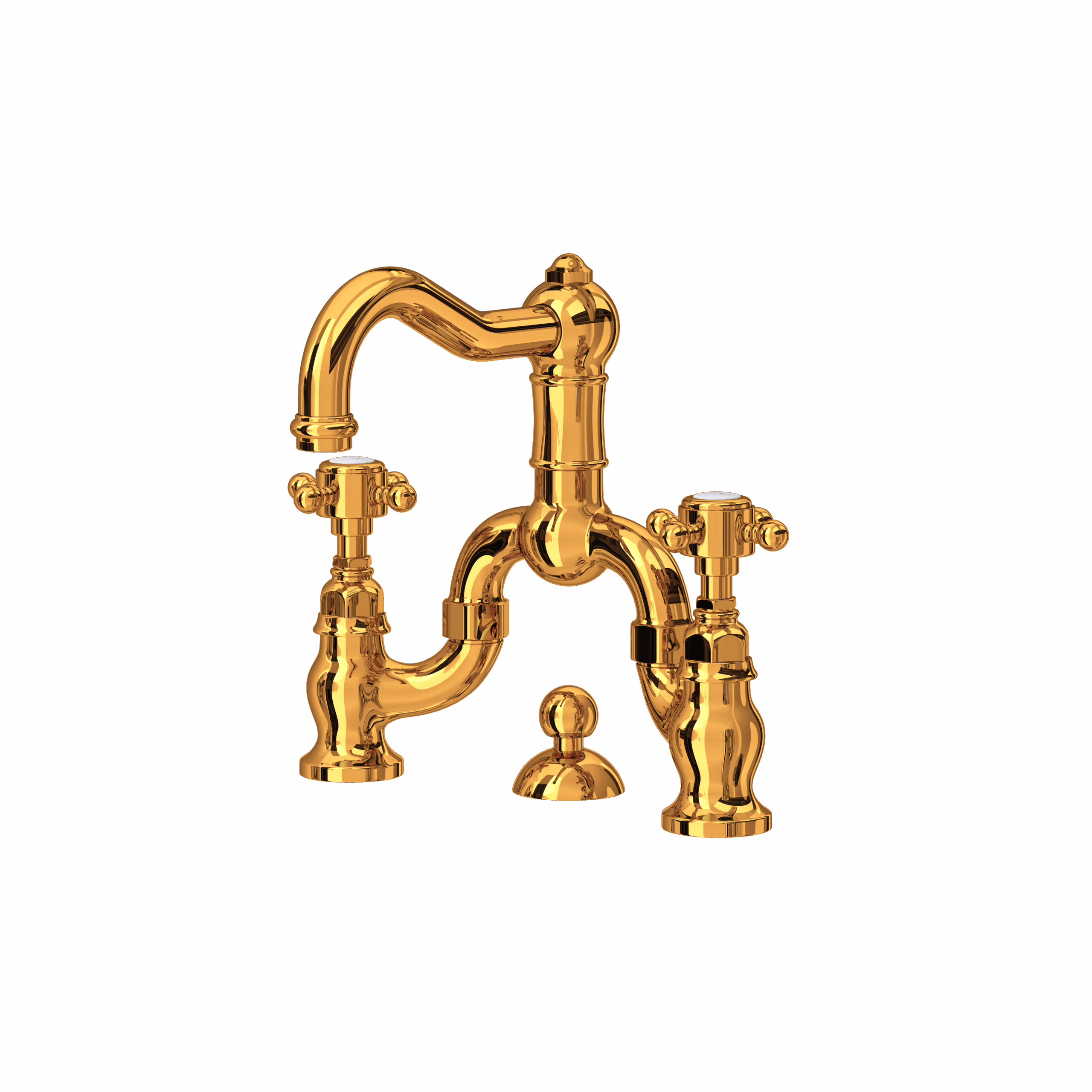 ROHL | Italian Brass Acqui® Bridge Lavatory Faucet