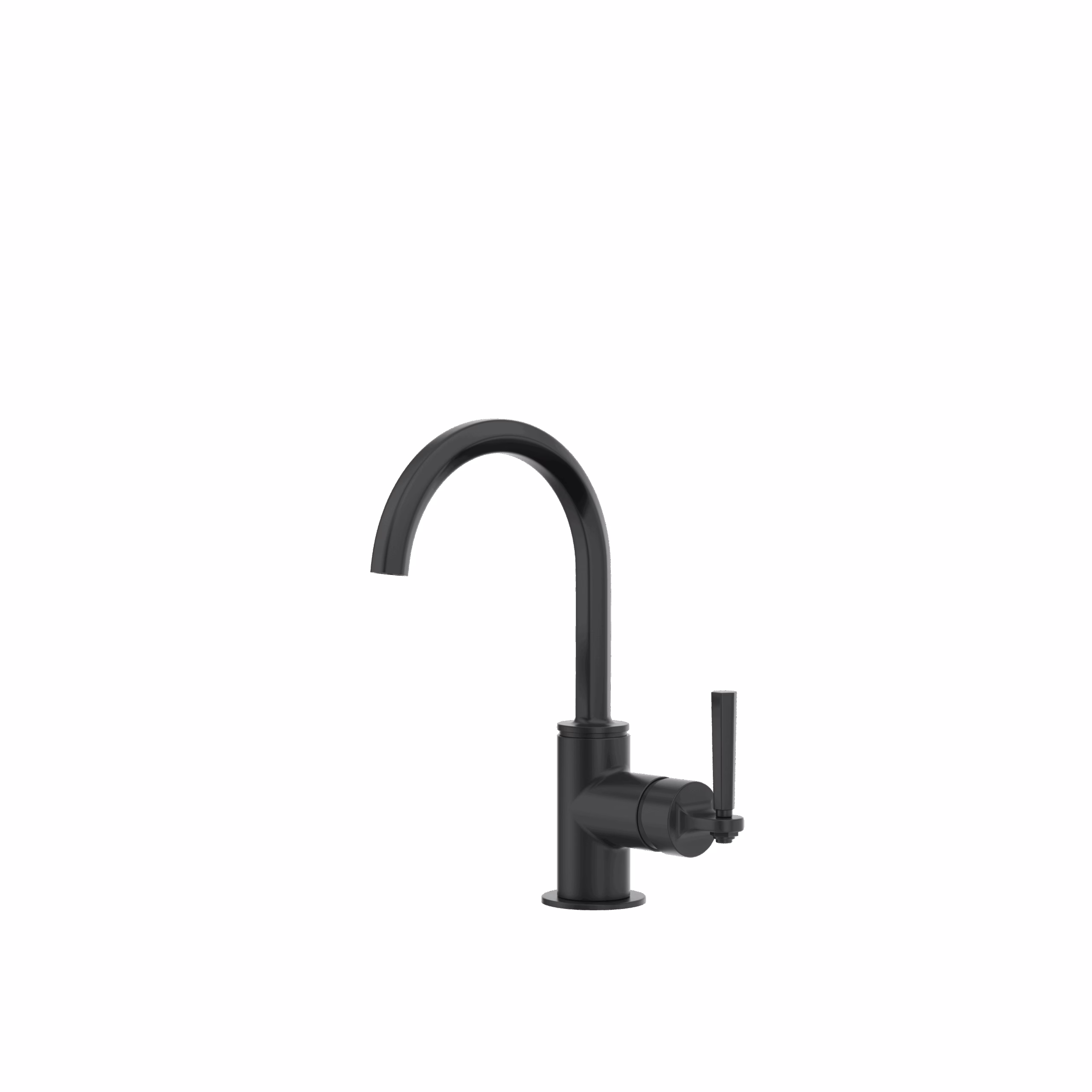 ROHL | Matte Black Modelle™ Single Handle Lavatory Faucet