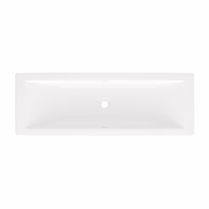 Victoria + Albert | Standard White Rossendale 42" x 15" Undermount or Drop-In Lavatory Sink