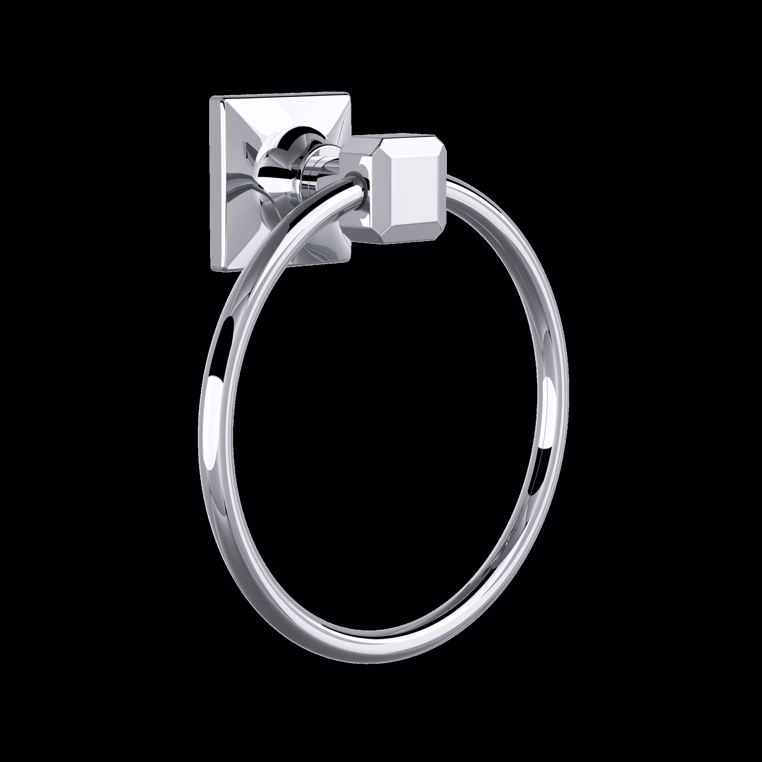 ROHL | Polished Chrome Apothecary™ Towel Ring