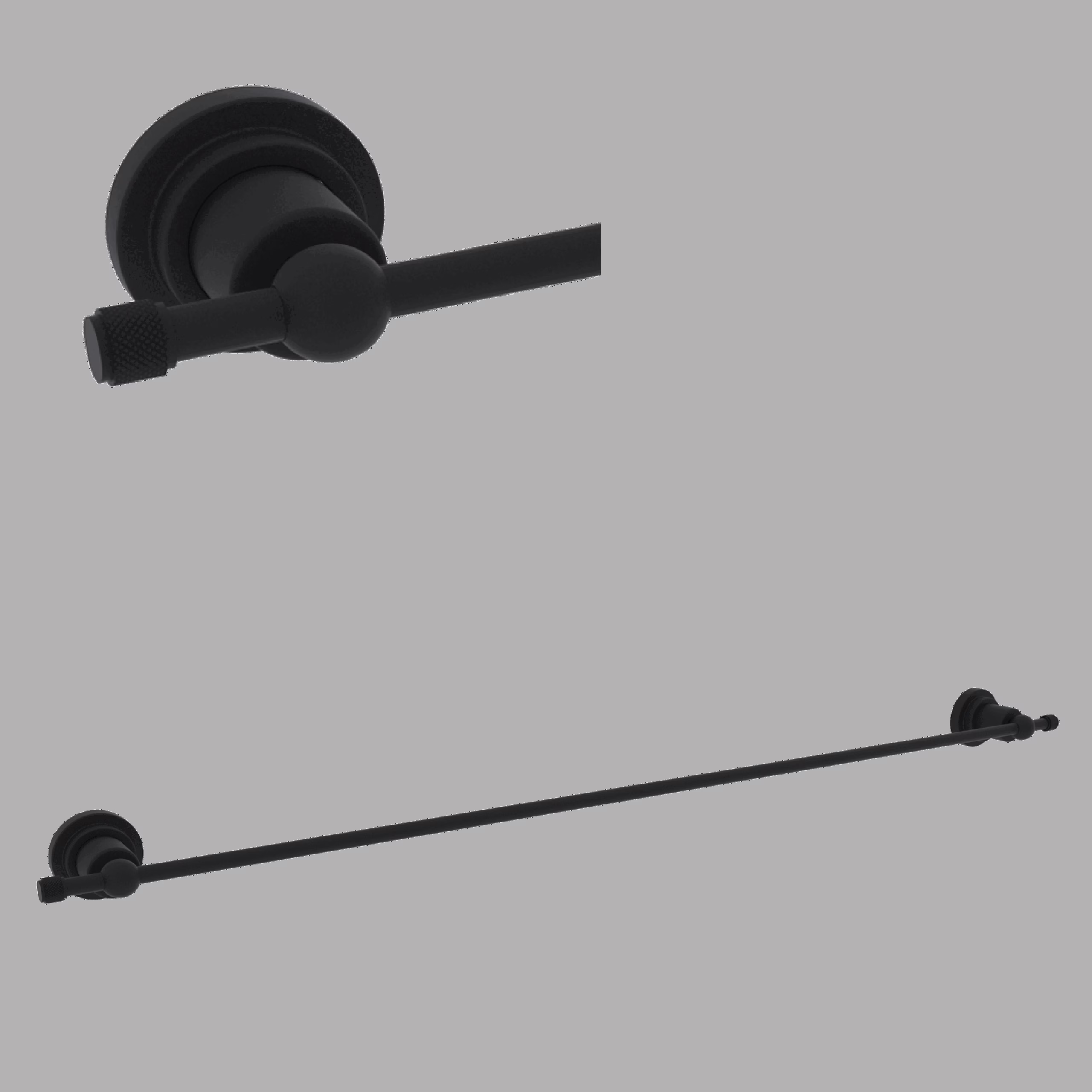 ROHL | Matte Black Campo™ 30" Towel Bar