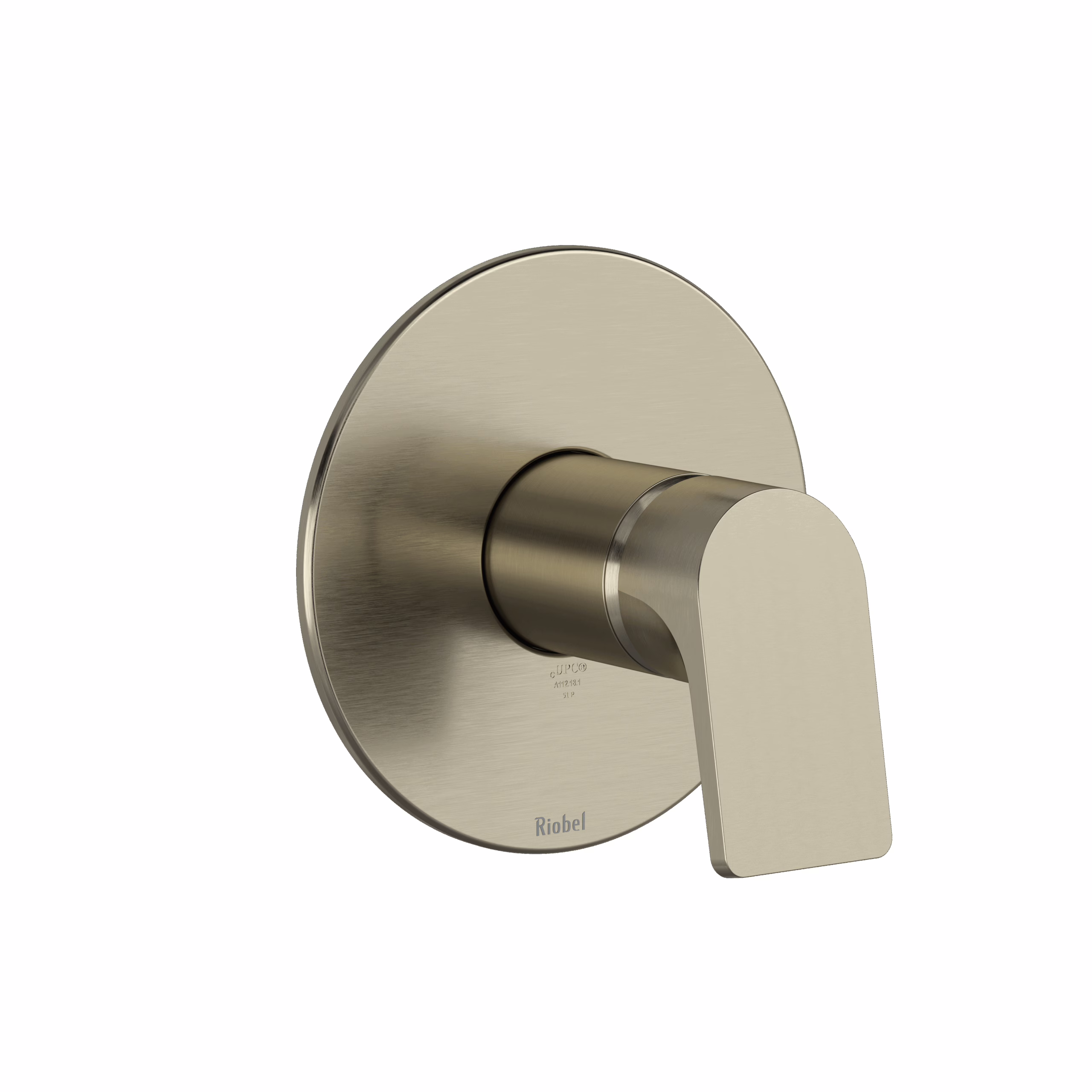 RIOBEL | Brushed Nickel Ode™ 1/2" Pressure Balance Trim