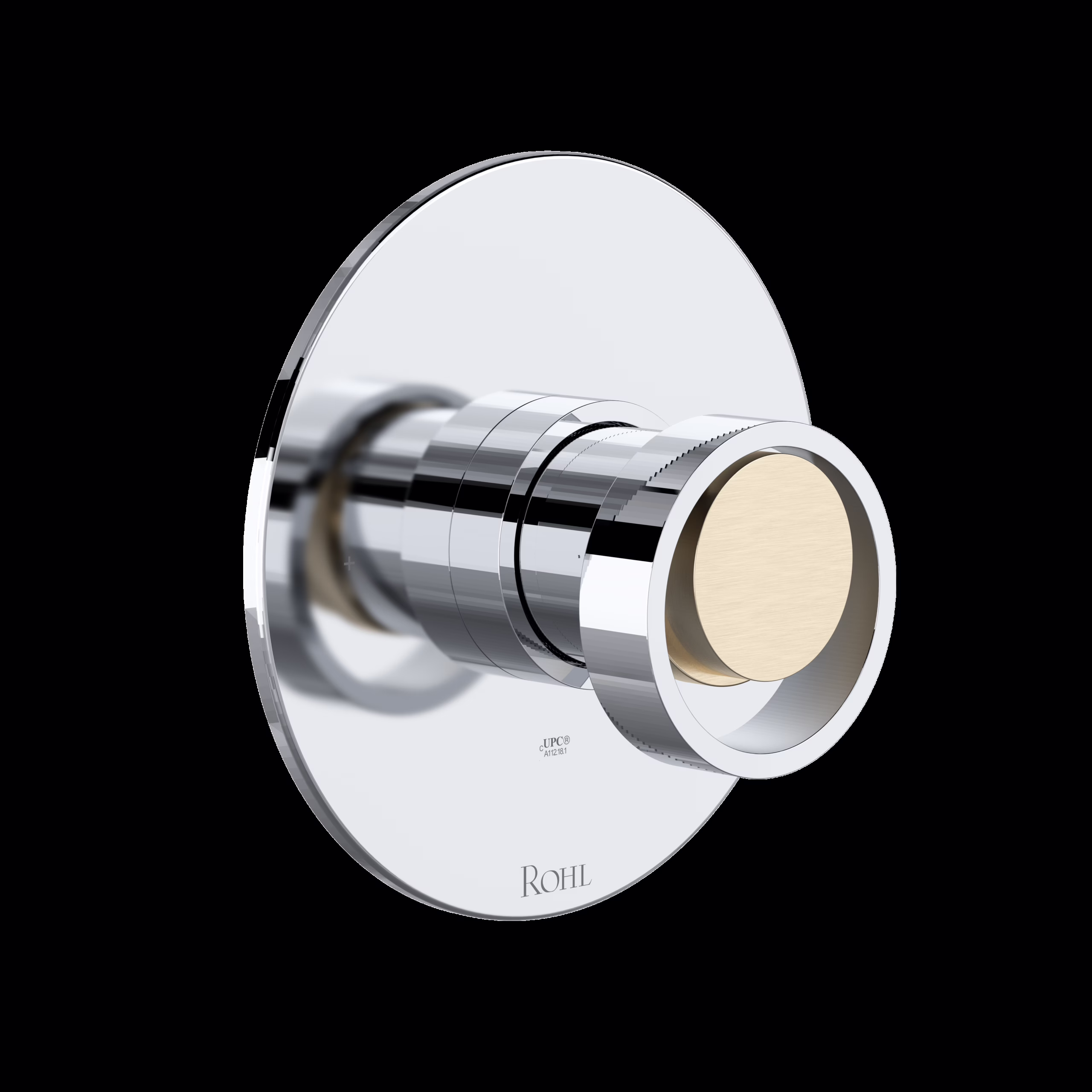 ROHL | Polished Chrome/Satin Nickel Eclissi™ 1/2" Pressure Balance Trim