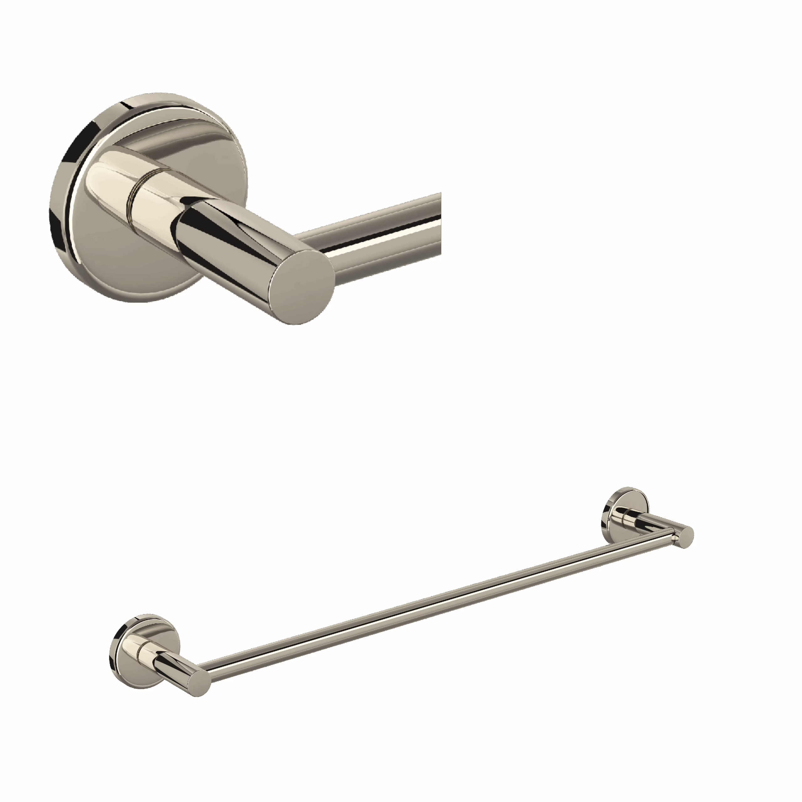 ROHL | Polished Nickel Lombardia® 24" Towel Bar