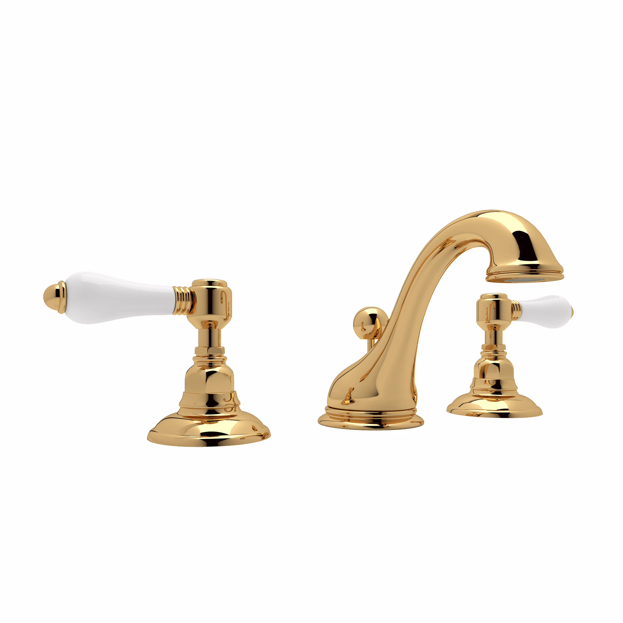 ROHL | Italian Brass Acqui® Widespread Lavatory Faucet With Low Spout