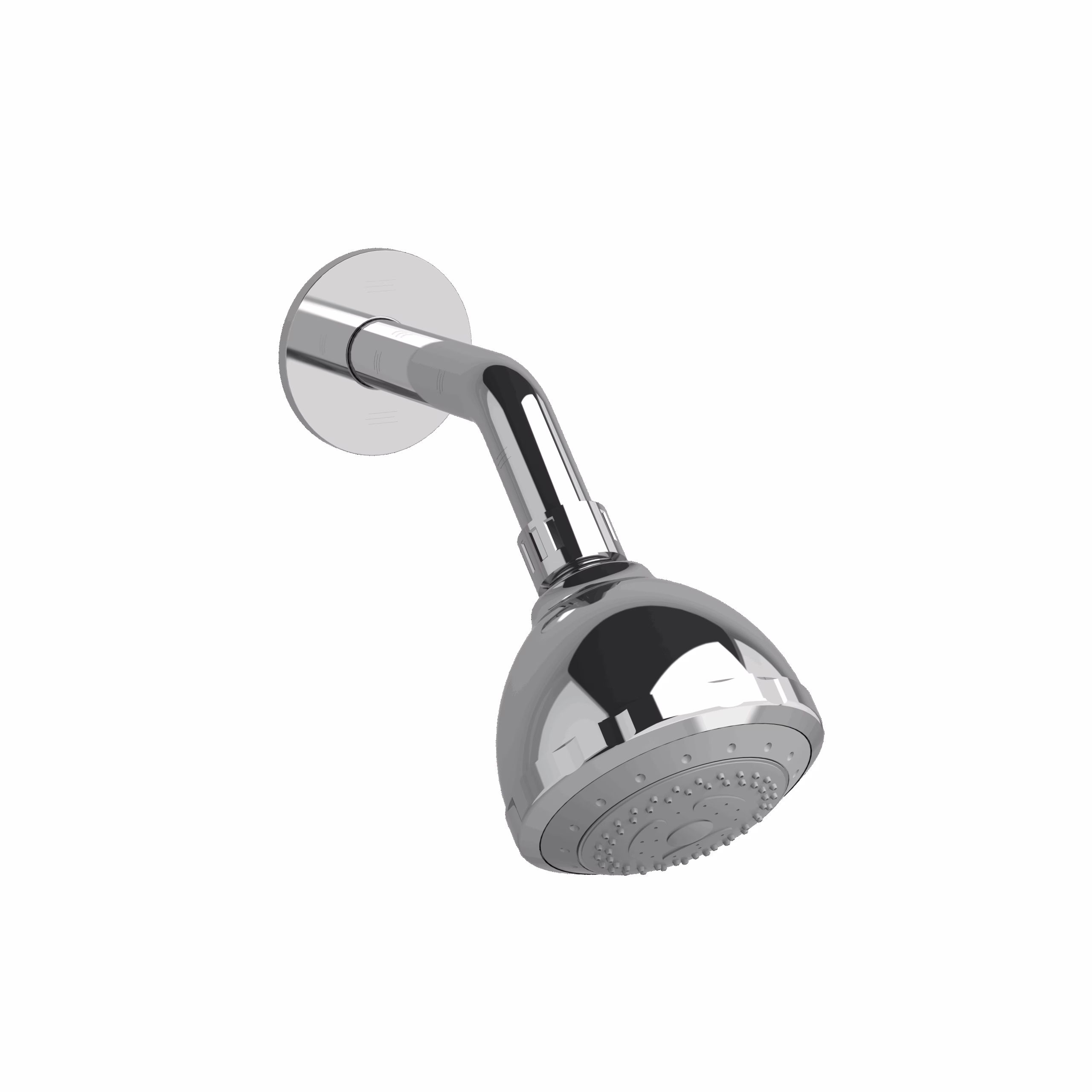 RIOBEL | Chrome 4" 3-Function Showerhead With Arm