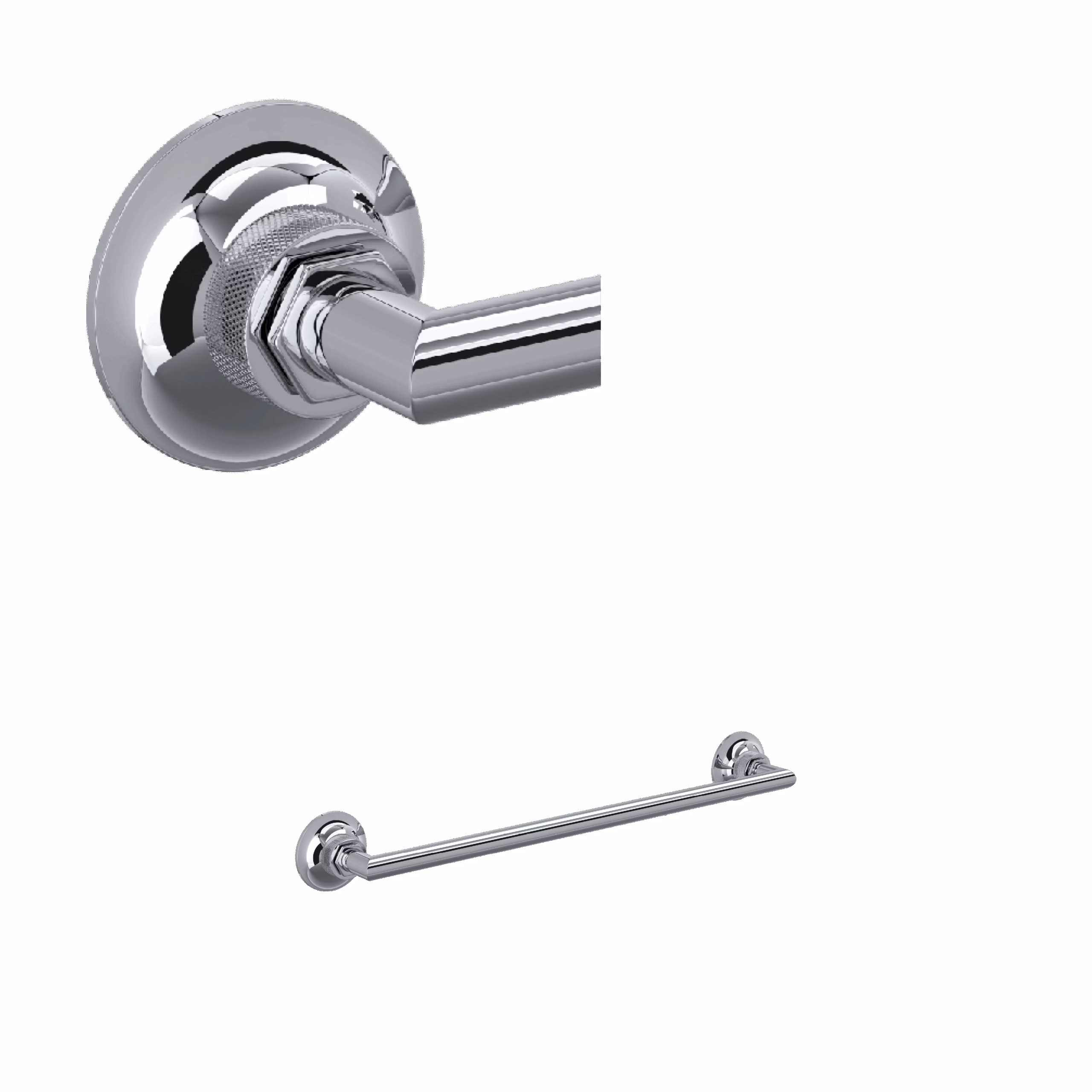 ROHL | Polished Chrome Graceline® 18" Towel Bar