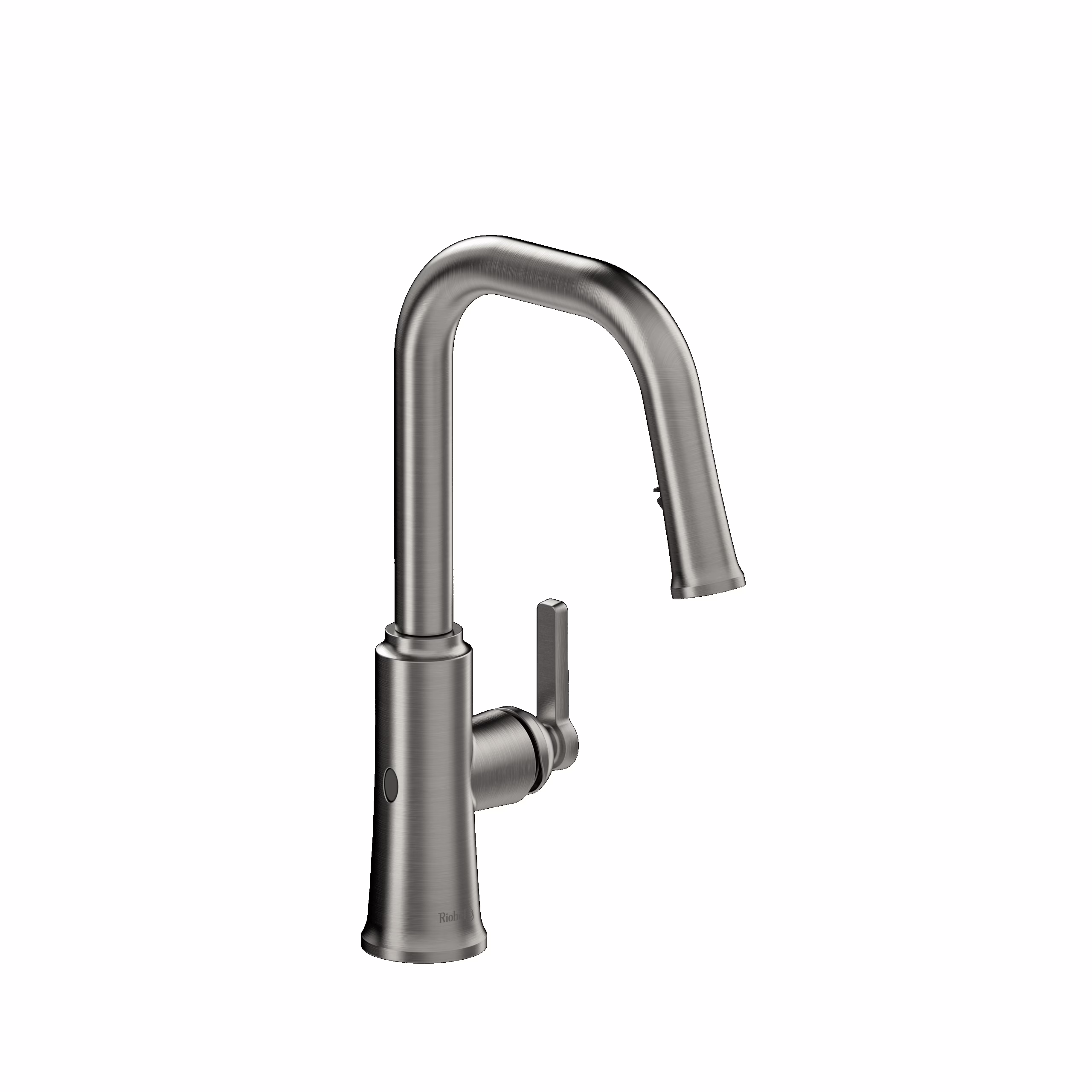 RIOBEL | Stainless Steel Trattoria™ Pull-Down Touchless Kitchen Faucet With U-Spout