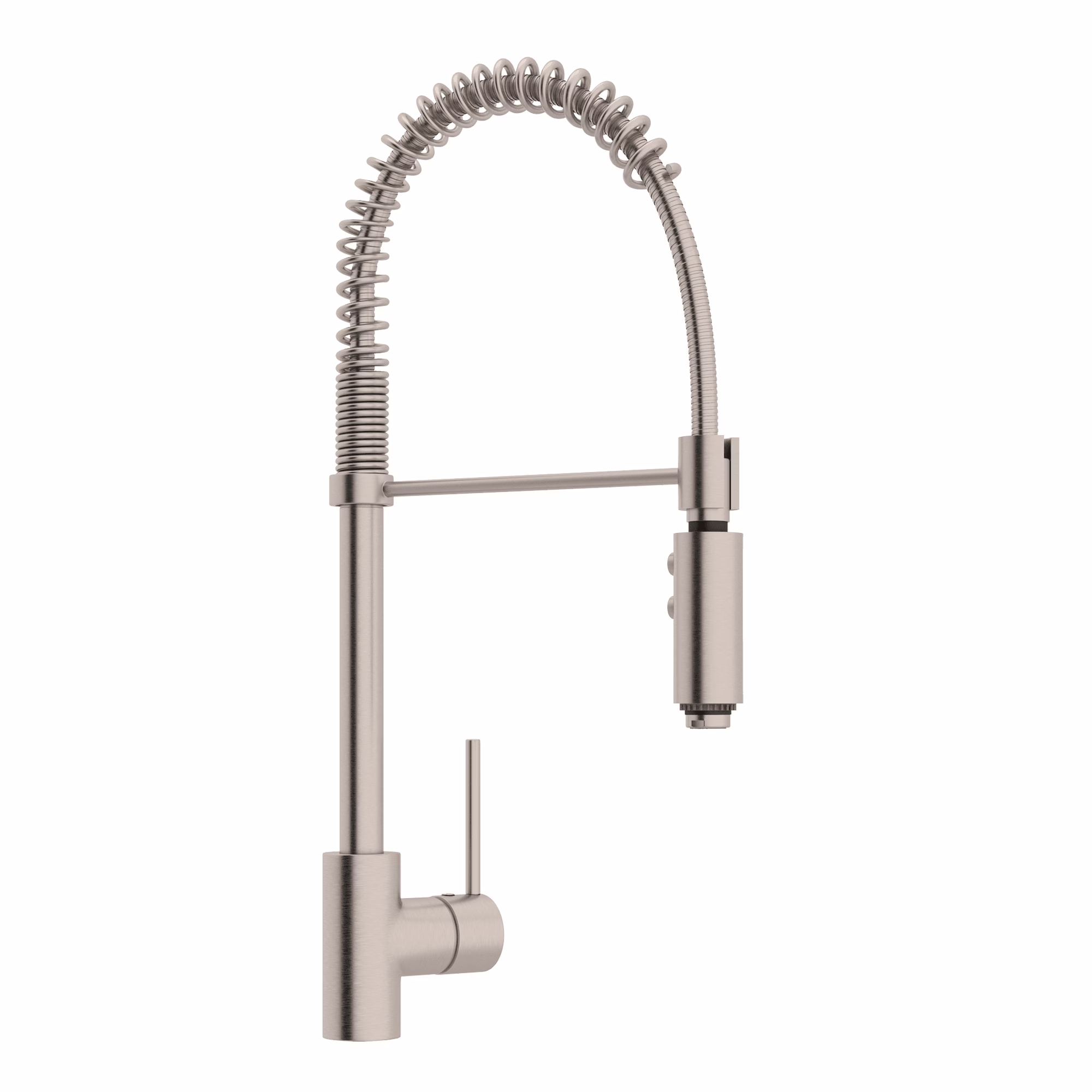 ROHL | Satin Nickel Pirellone™ Pre-Rinse Pull-Down Kitchen Faucet