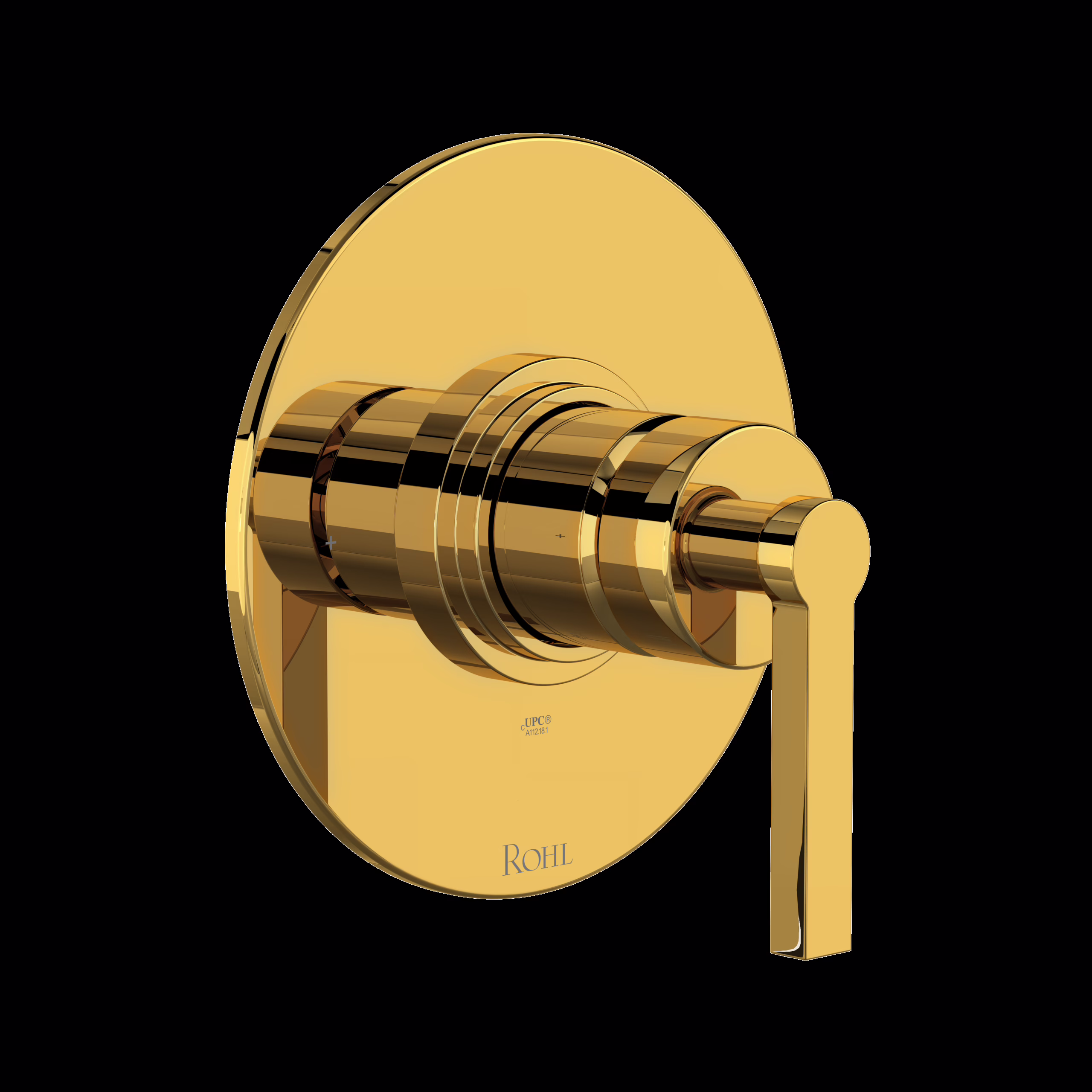 ROHL | Unlacquered Brass Lombardia® 1/2" Pressure Balance Trim