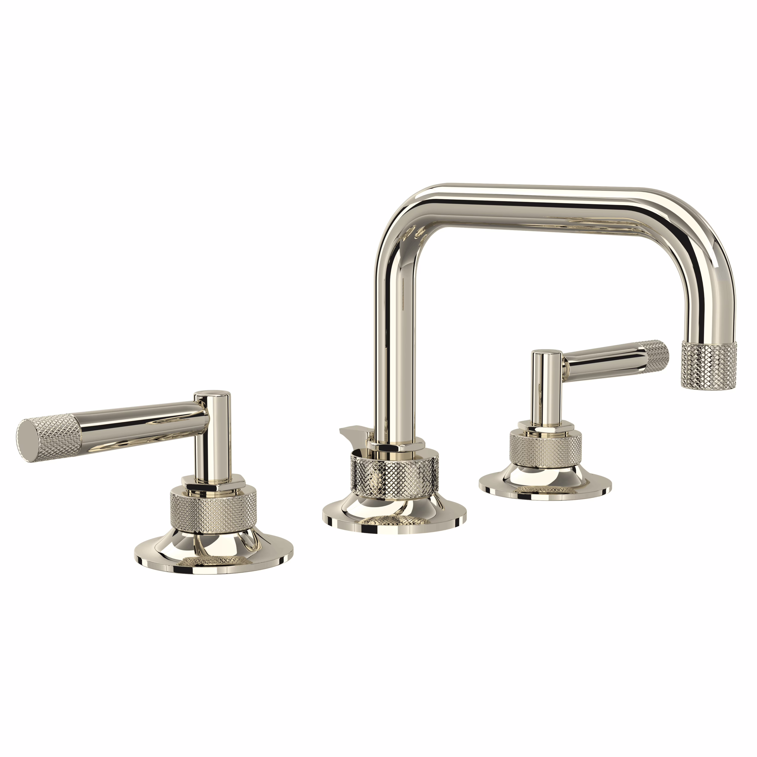 ROHL | Polished Nickel Graceline® Widespread Lavatory Faucet With U-Spout
