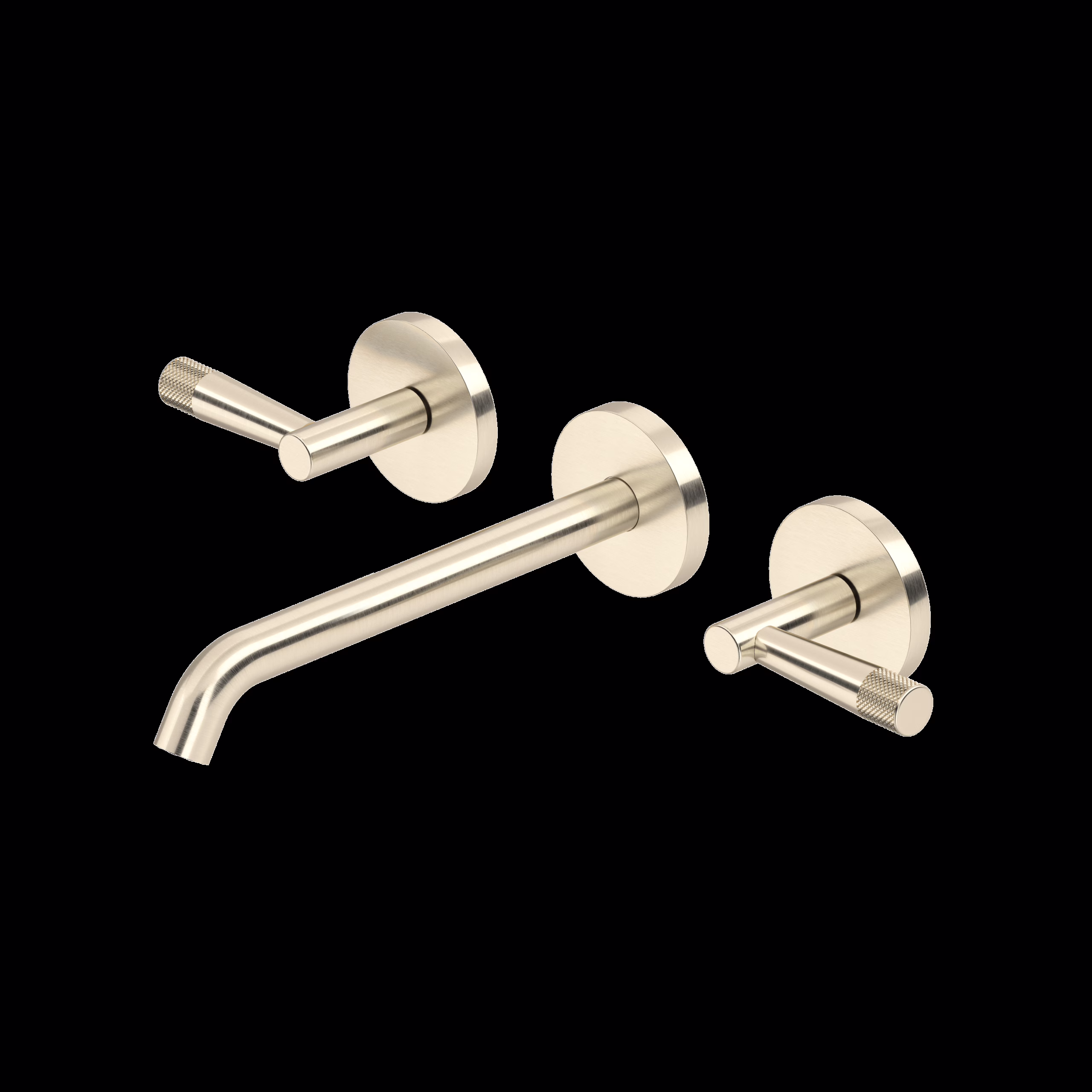 ROHL | Satin Nickel Amahle™ Wall Mount Lavatory Faucet Trim