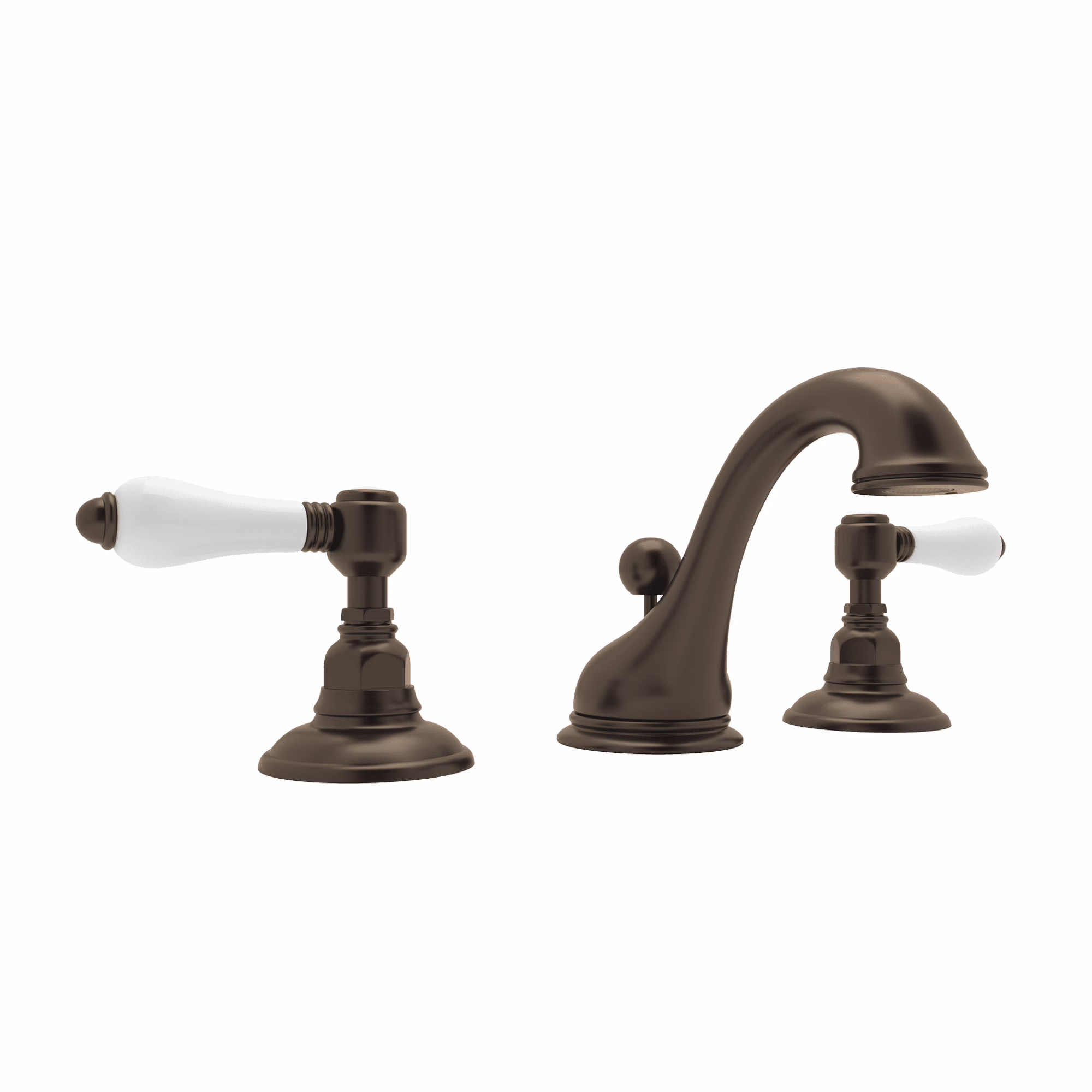 ROHL | Tuscan Brass Acqui® Widespread Lavatory Faucet With Low Spout