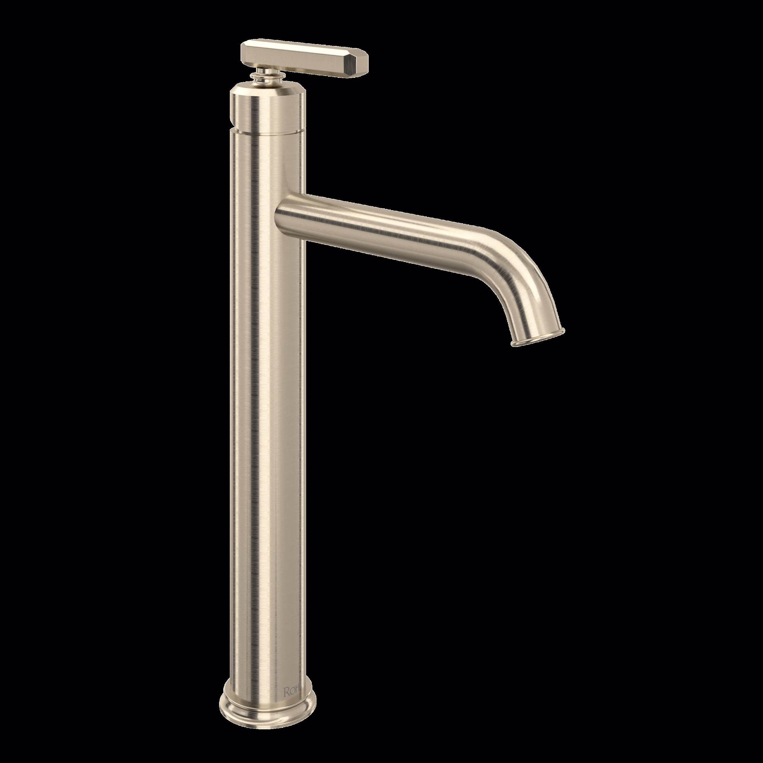 ROHL | Satin Nickel Apothecary™ Single Handle Tall Lavatory Faucet