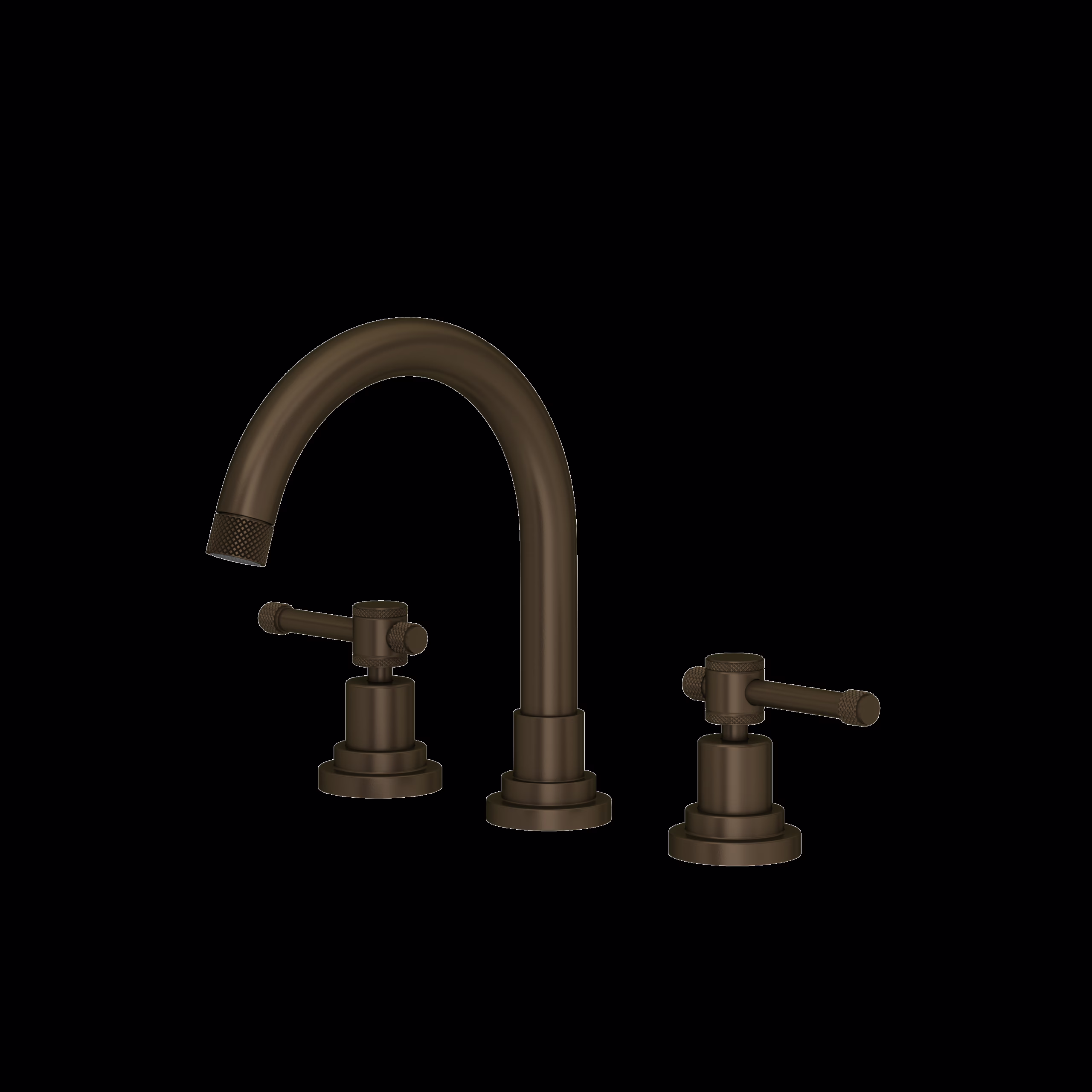 ROHL | Tuscan Brass Campo™ Widespread Lavatory Faucet With C-Spout