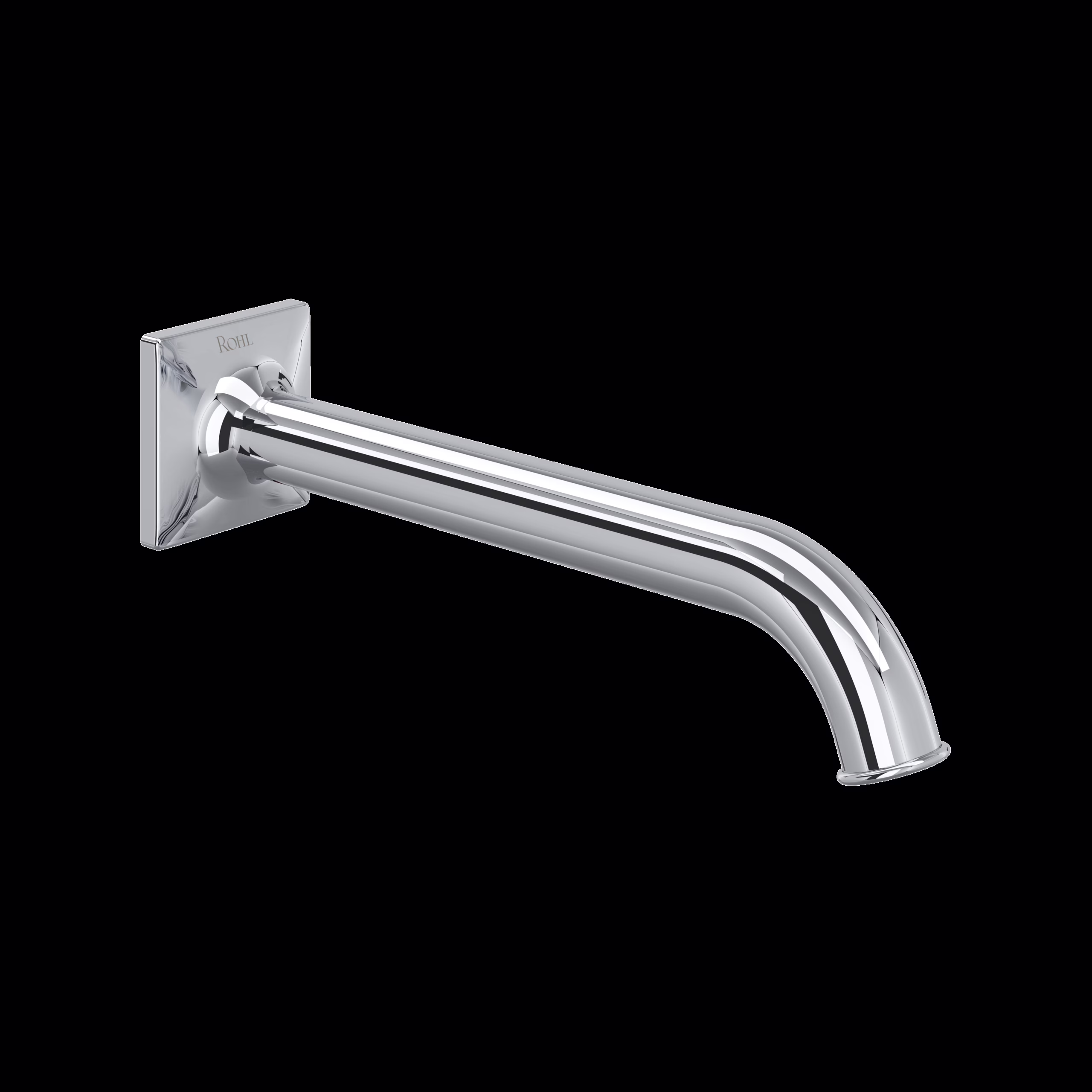 ROHL | Polished Chrome Apothecary™ Wall Mount Tub Spout