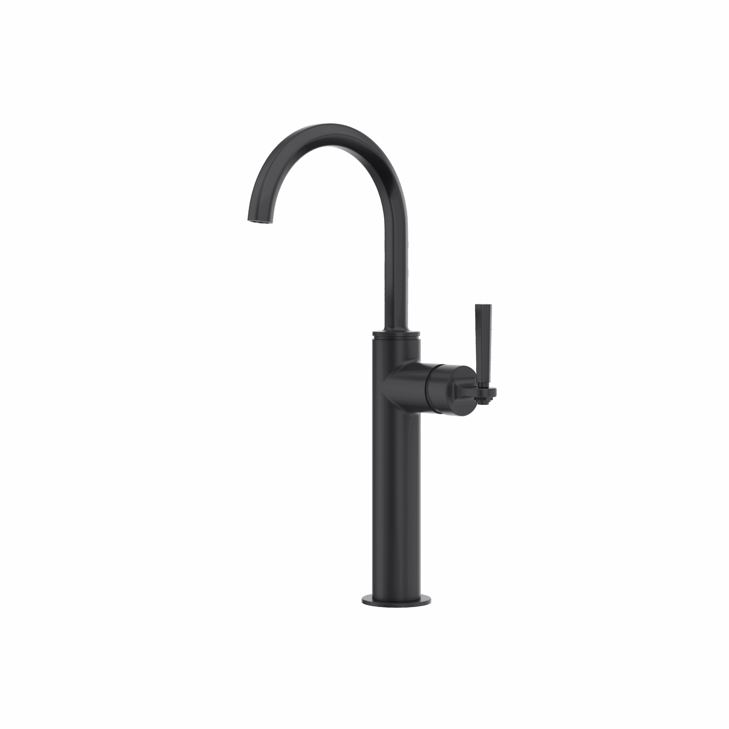 ROHL | Matte Black Modelle™ Single Handle Tall Lavatory Faucet