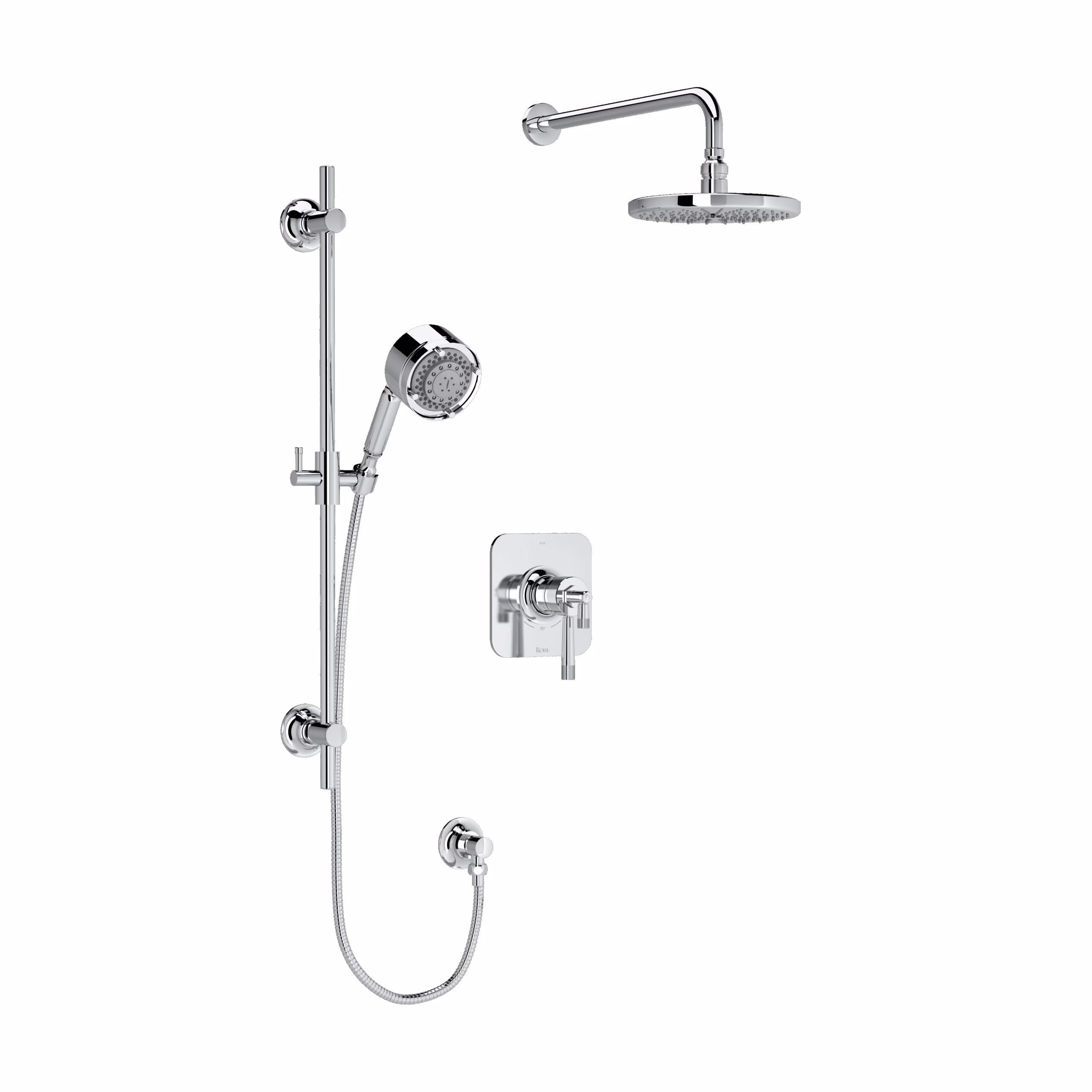 ROHL | Polished Chrome Shower Kit 323 Trim