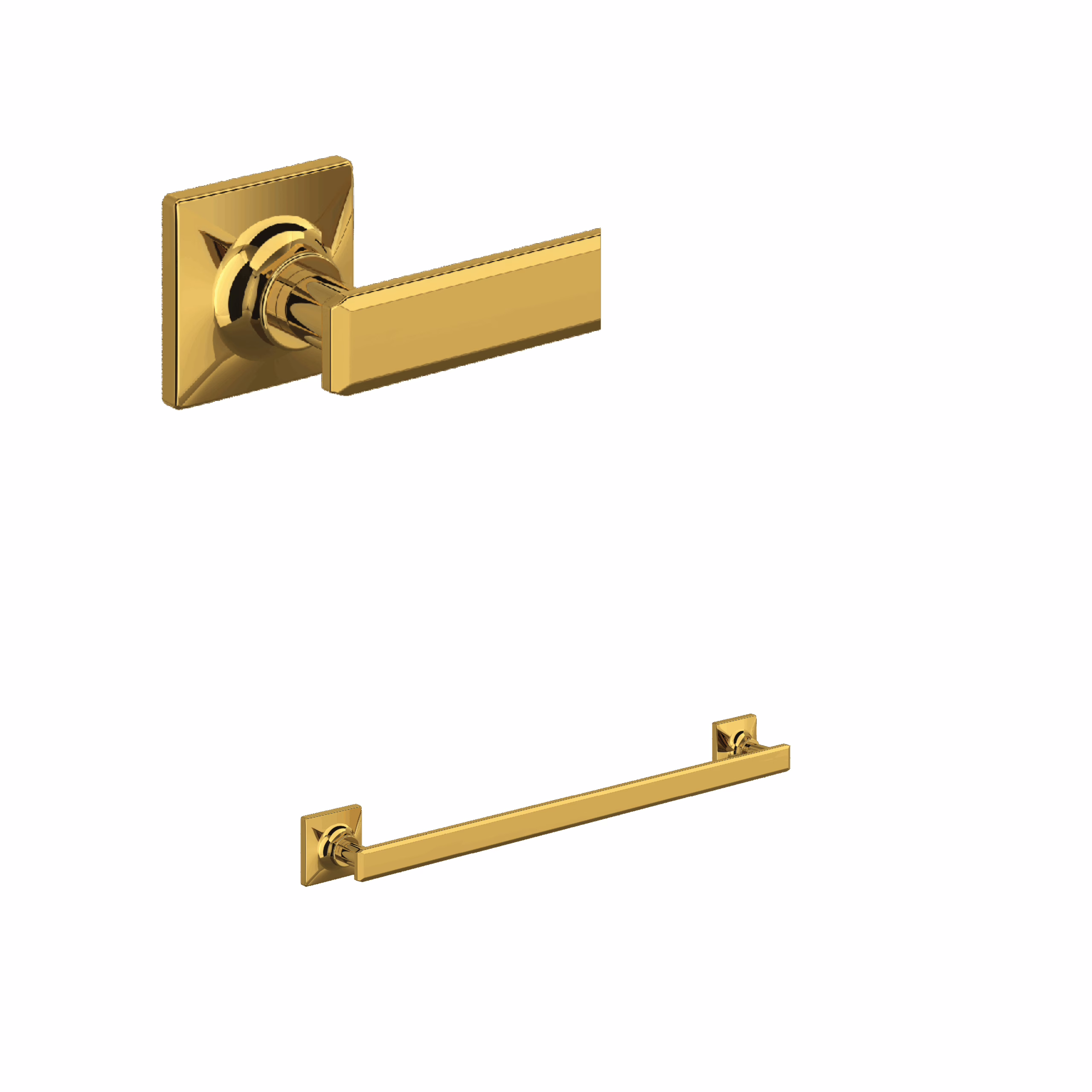 ROHL | Unlacquered Brass Apothecary™ 18" Towel Bar