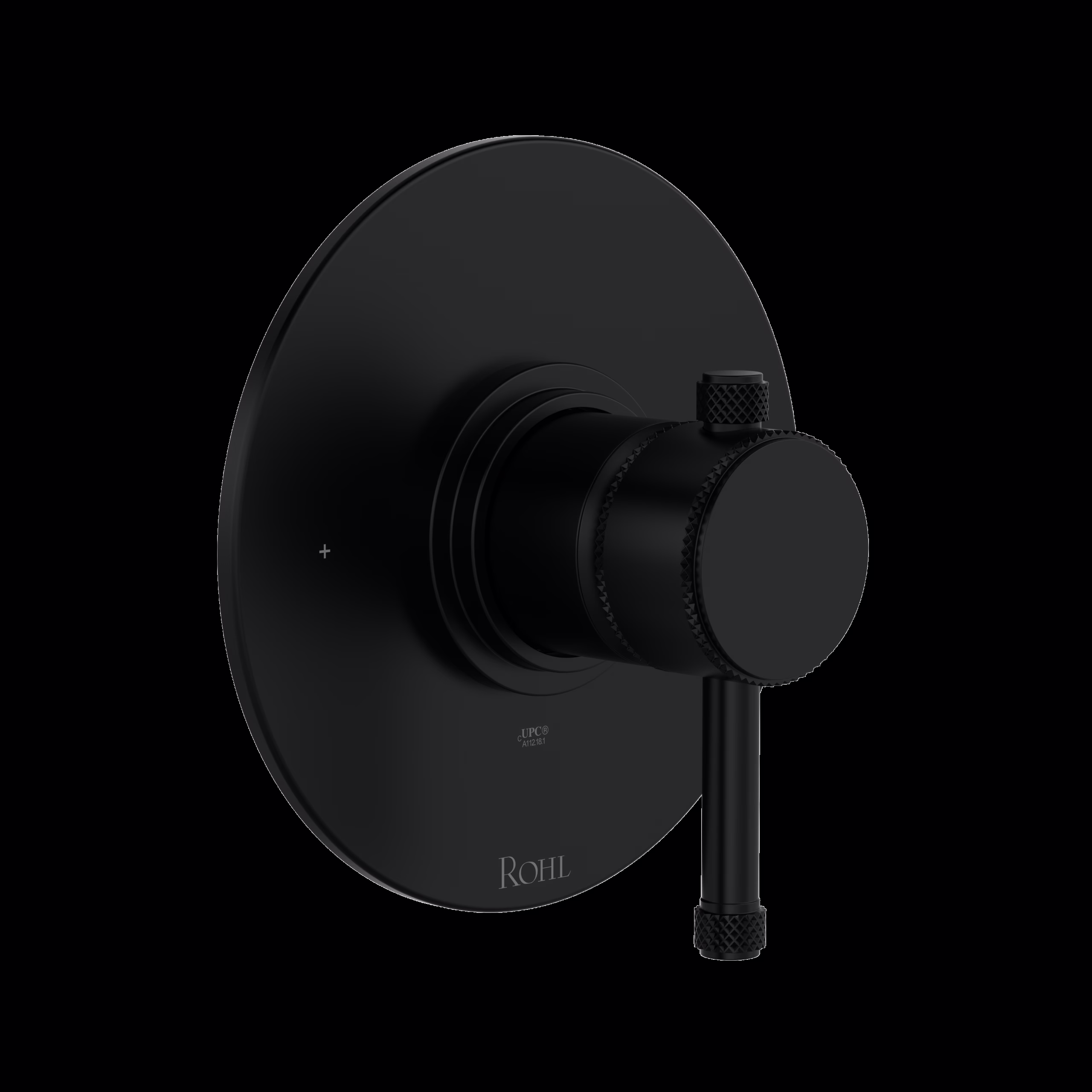 ROHL | Matte Black Campo™ 1/2" Pressure Balance Trim