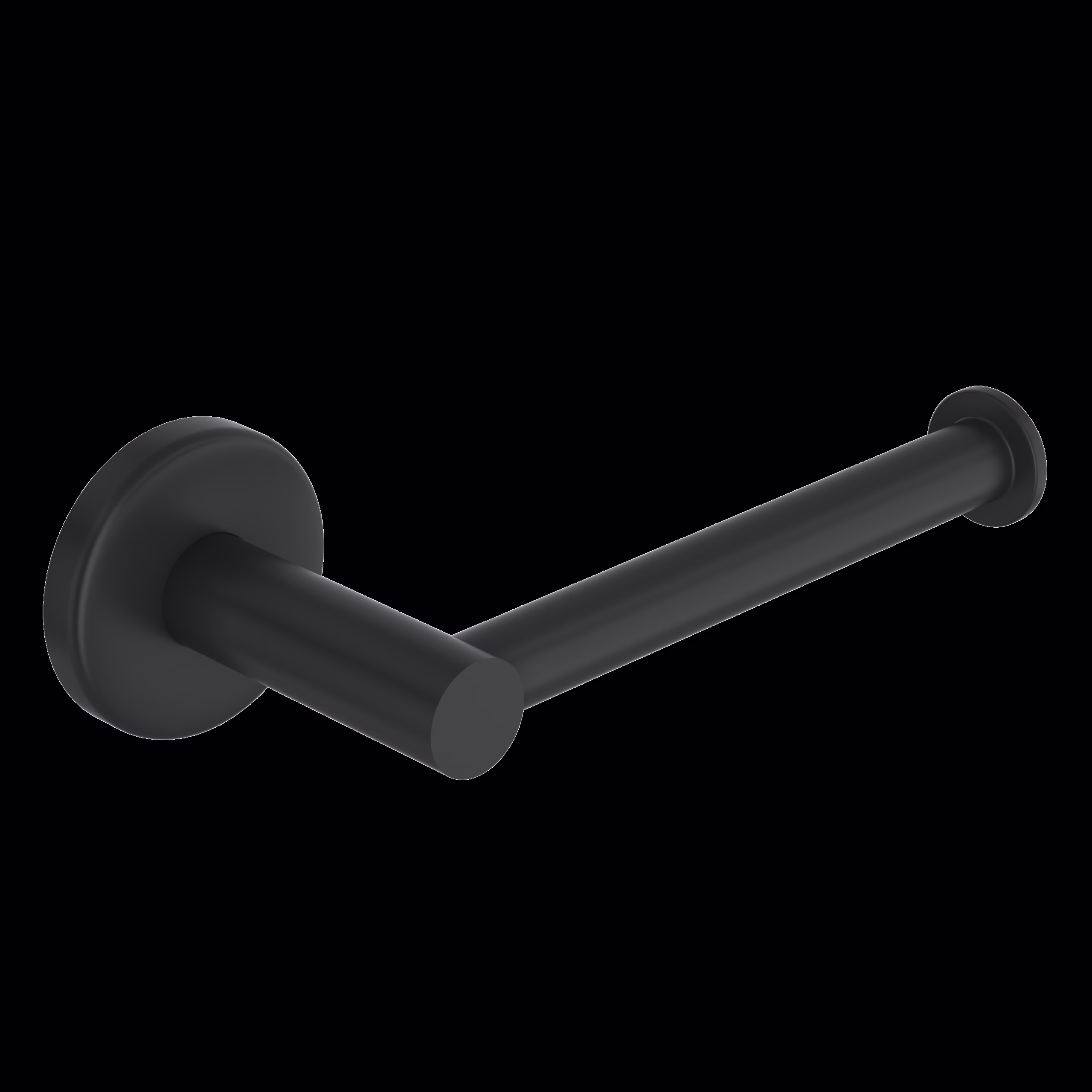ROHL | Matte Black Lombardia® Toilet Paper Holder