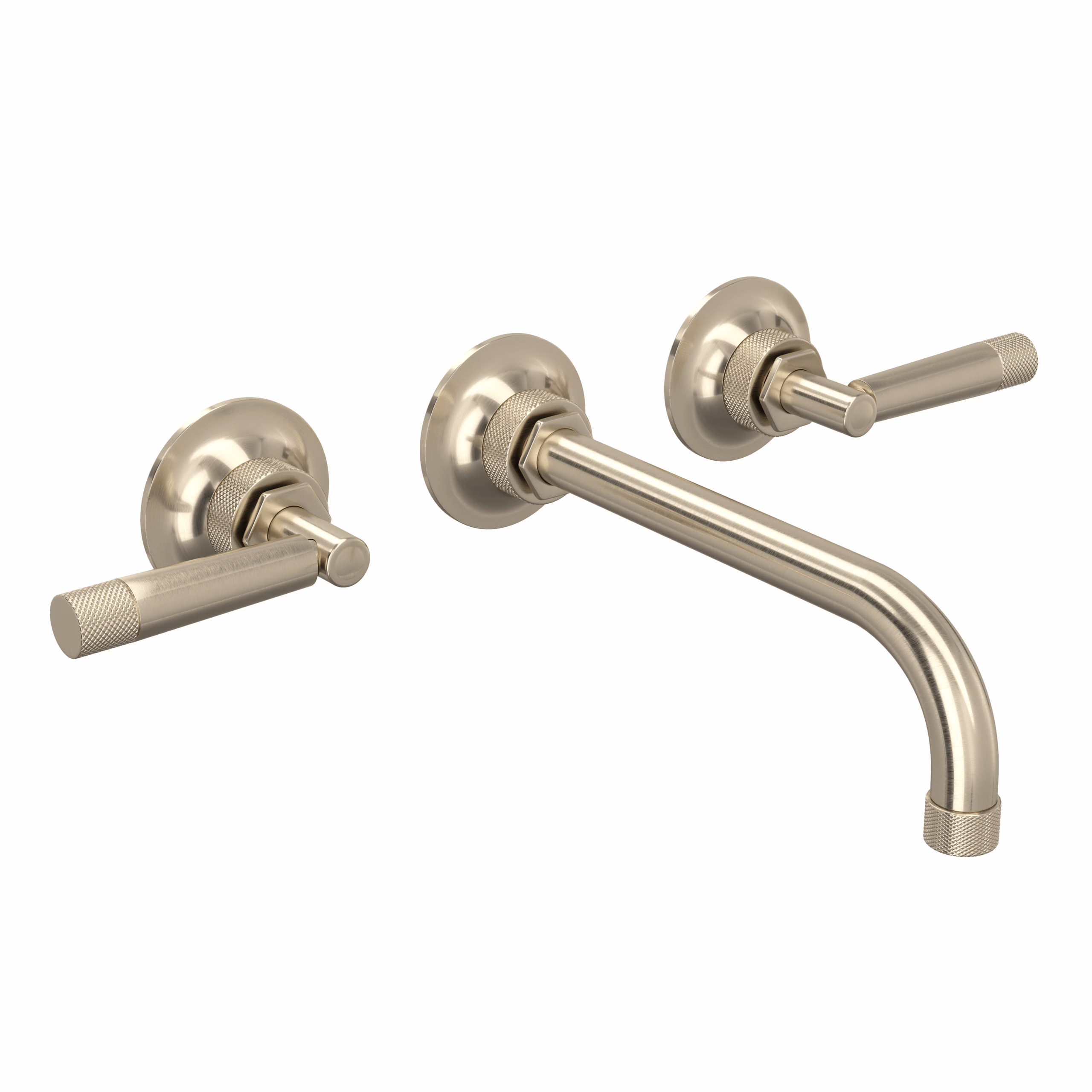 ROHL | Satin Nickel Graceline® Wall Mount Lavatory Faucet Trim