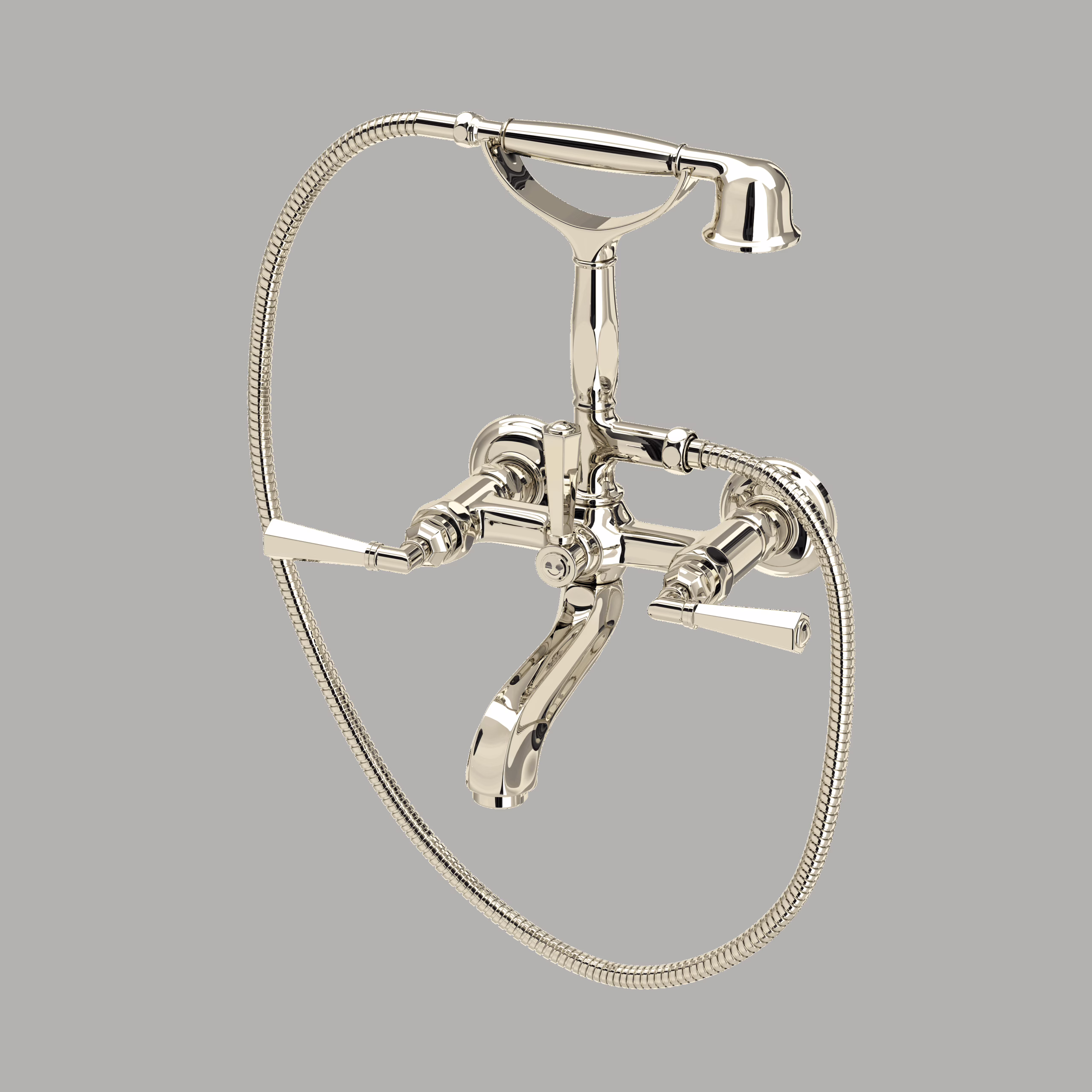 ROHL | Polished Nickel Palladian® Exposed Wall Mount Tub Filler