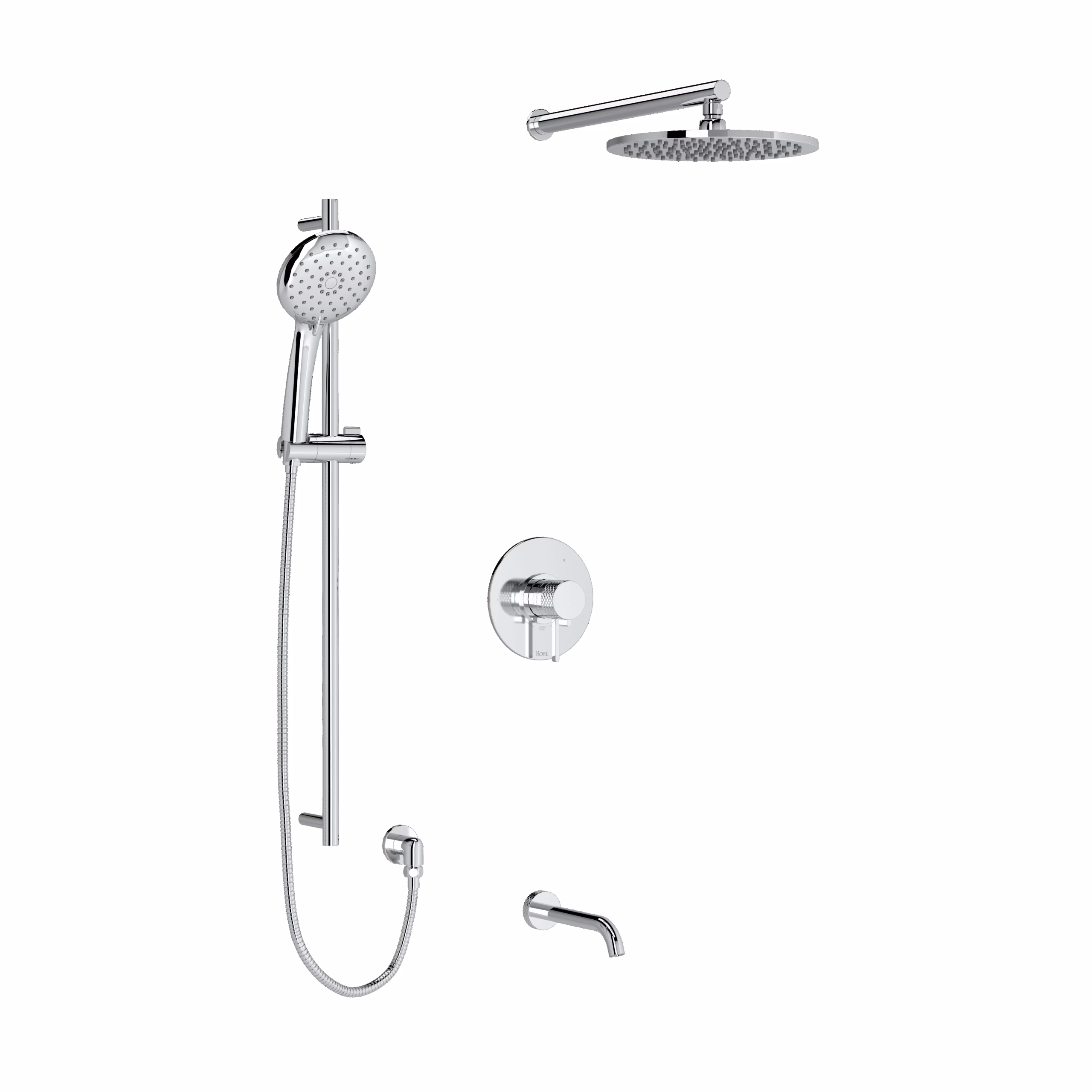 ROHL | Polished Chrome Shower Kit 1345 Trim
