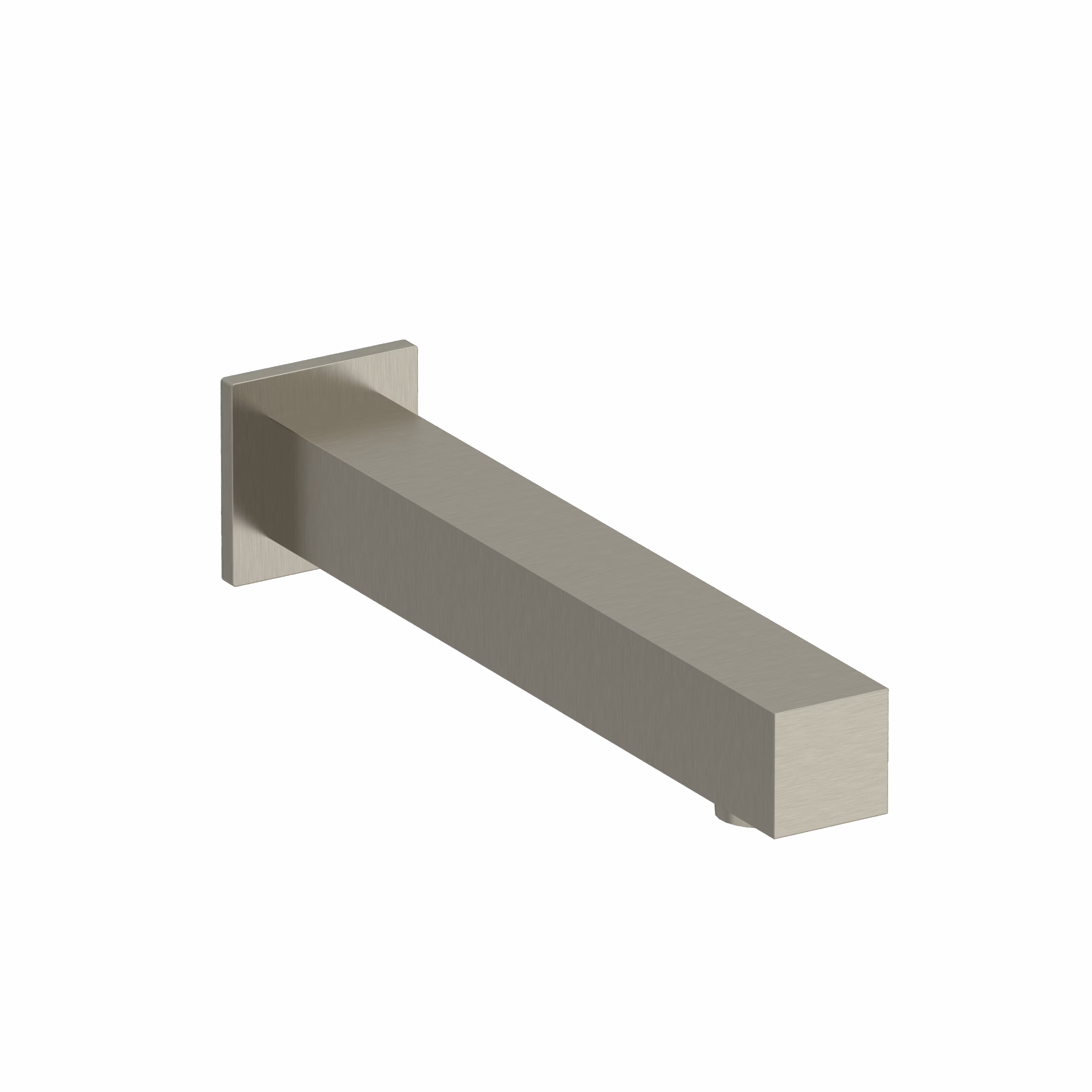 RIOBEL | Brushed Nickel Wall Mount Tub Spout