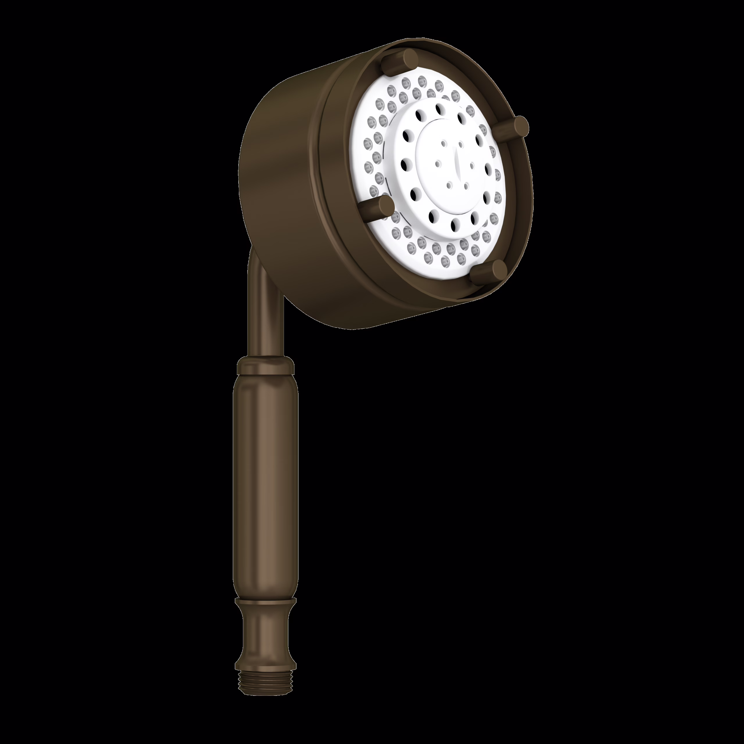 ROHL | Tuscan Brass 4" 5-Function Handshower