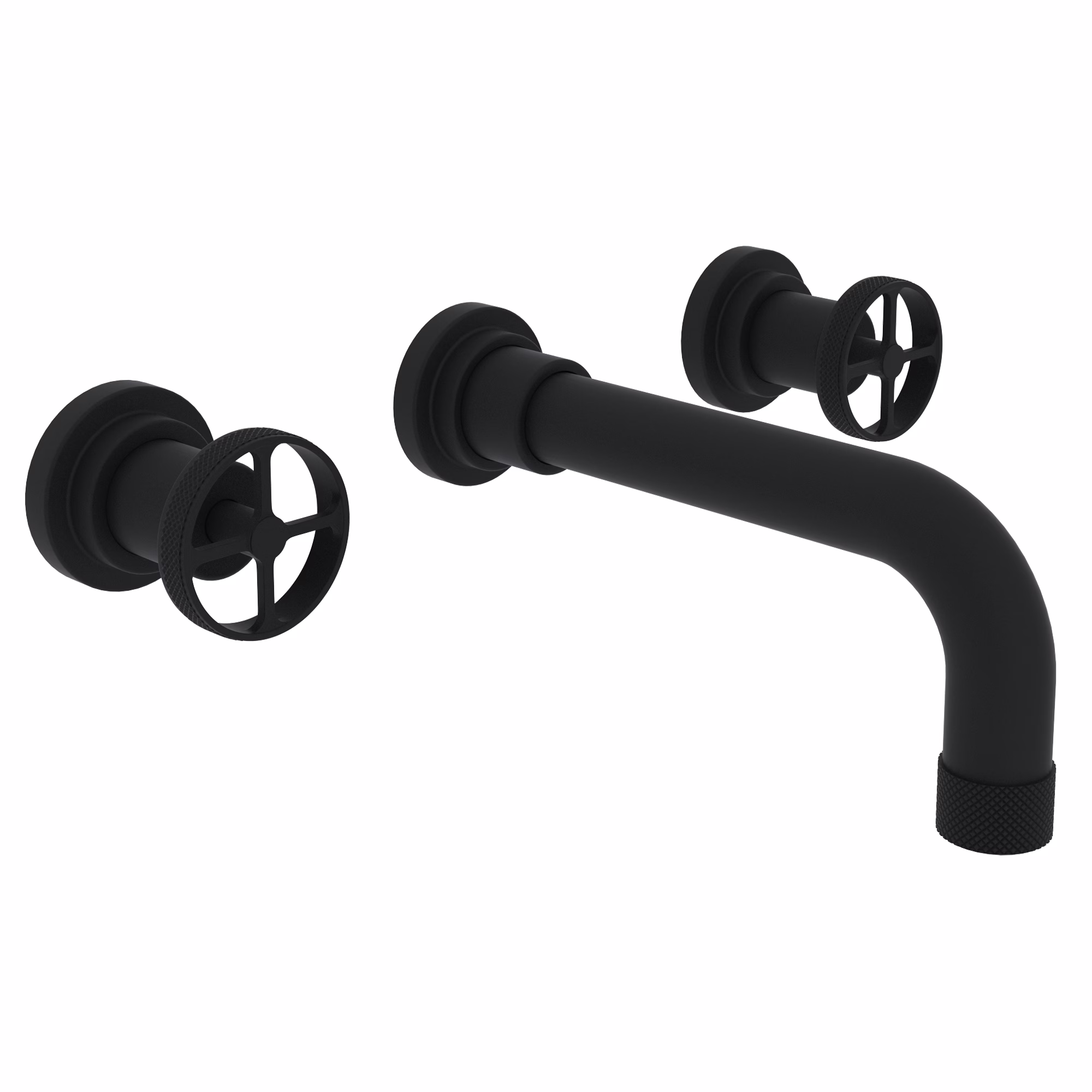 ROHL | Matte Black Campo™ Wall Mount Lavatory Faucet Trim