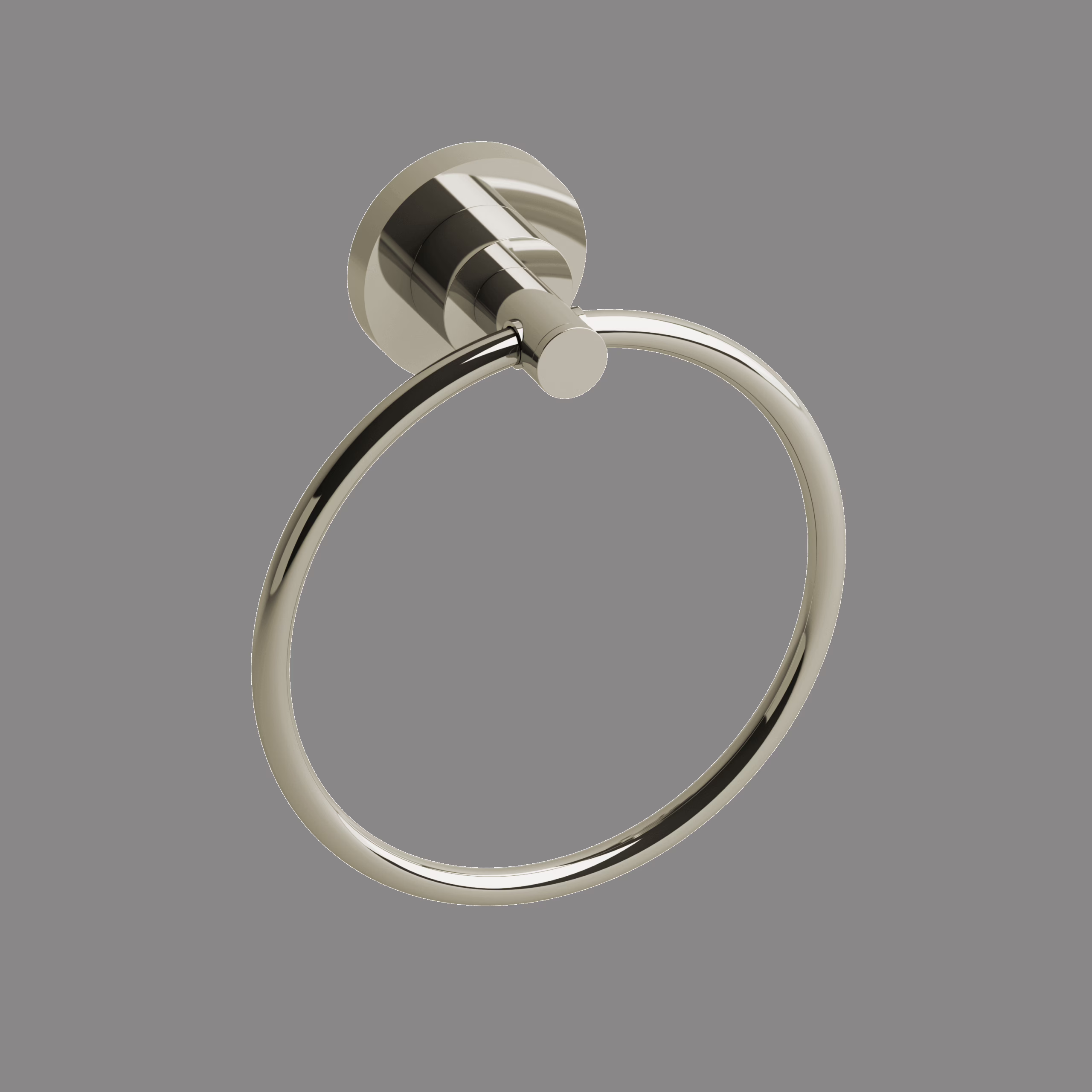RIOBEL | Polished Nickel Star Towel Ring