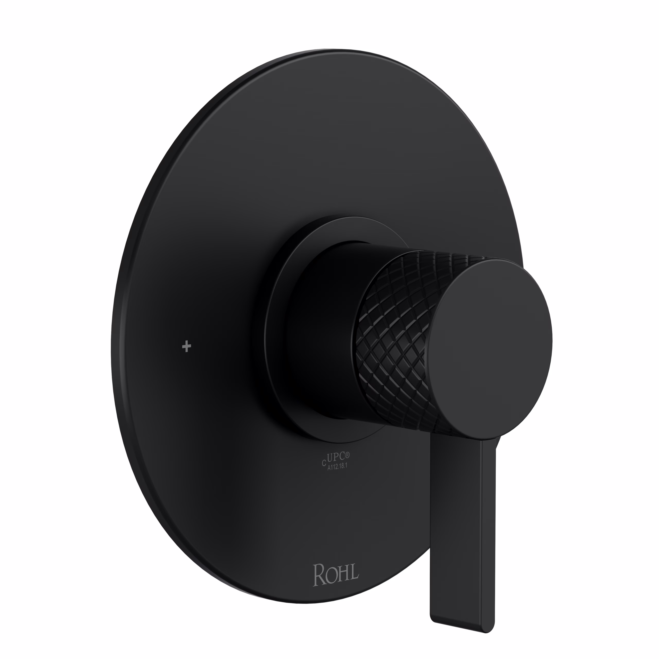 ROHL | Matte Black Tenerife™ 1/2" Pressure Balance Trim